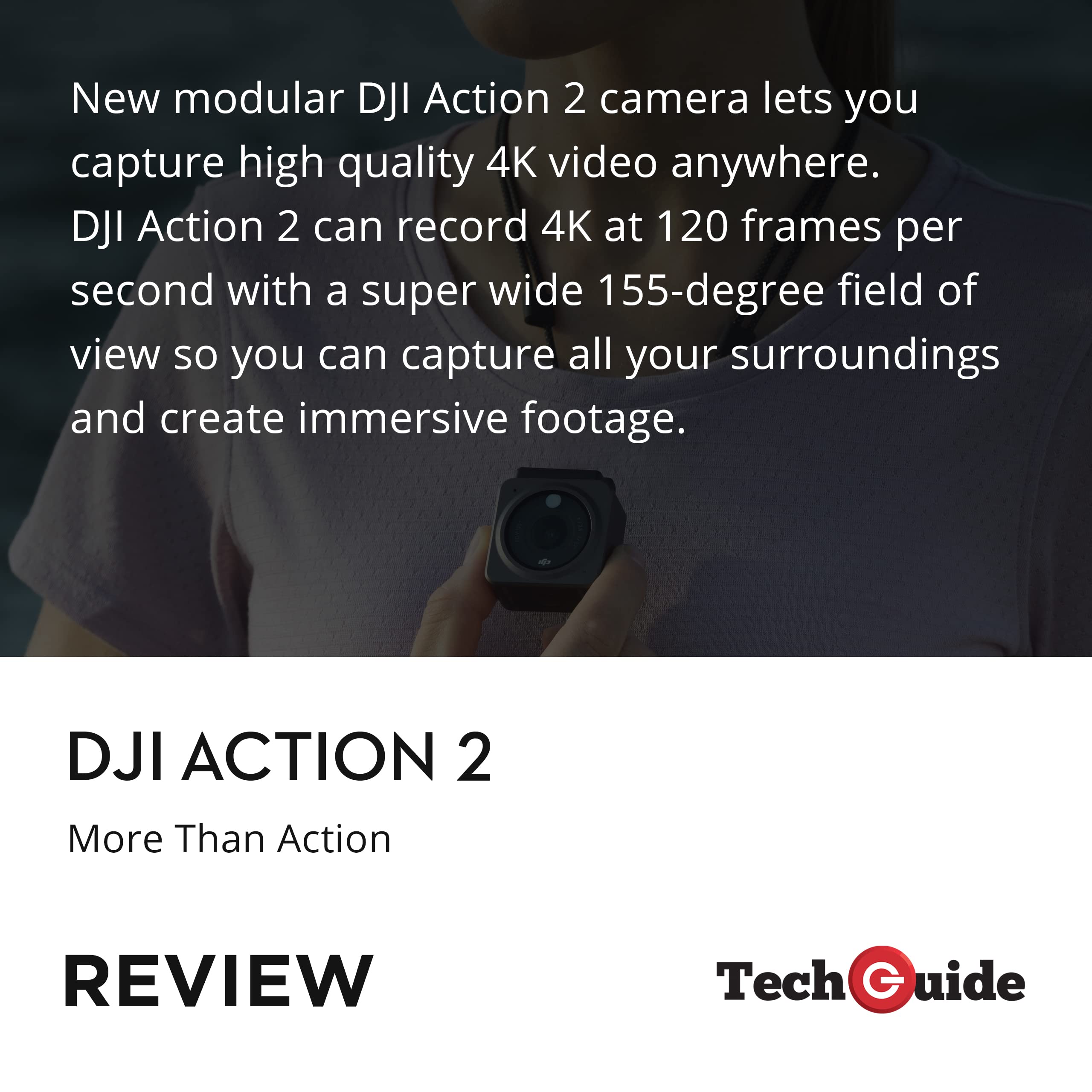 Foto 3 pulgar | Cámara De Acción Dji Action 2 Power Combo (32 Gb) Con Accesorio - Venta Internacional.