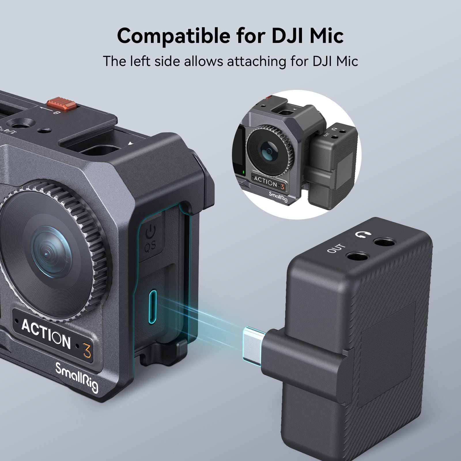 Foto 5 pulgar | Funda De Cámara Smallrig Action 3/4 Para Dji Osmo Action 3/4 - Venta Internacional.