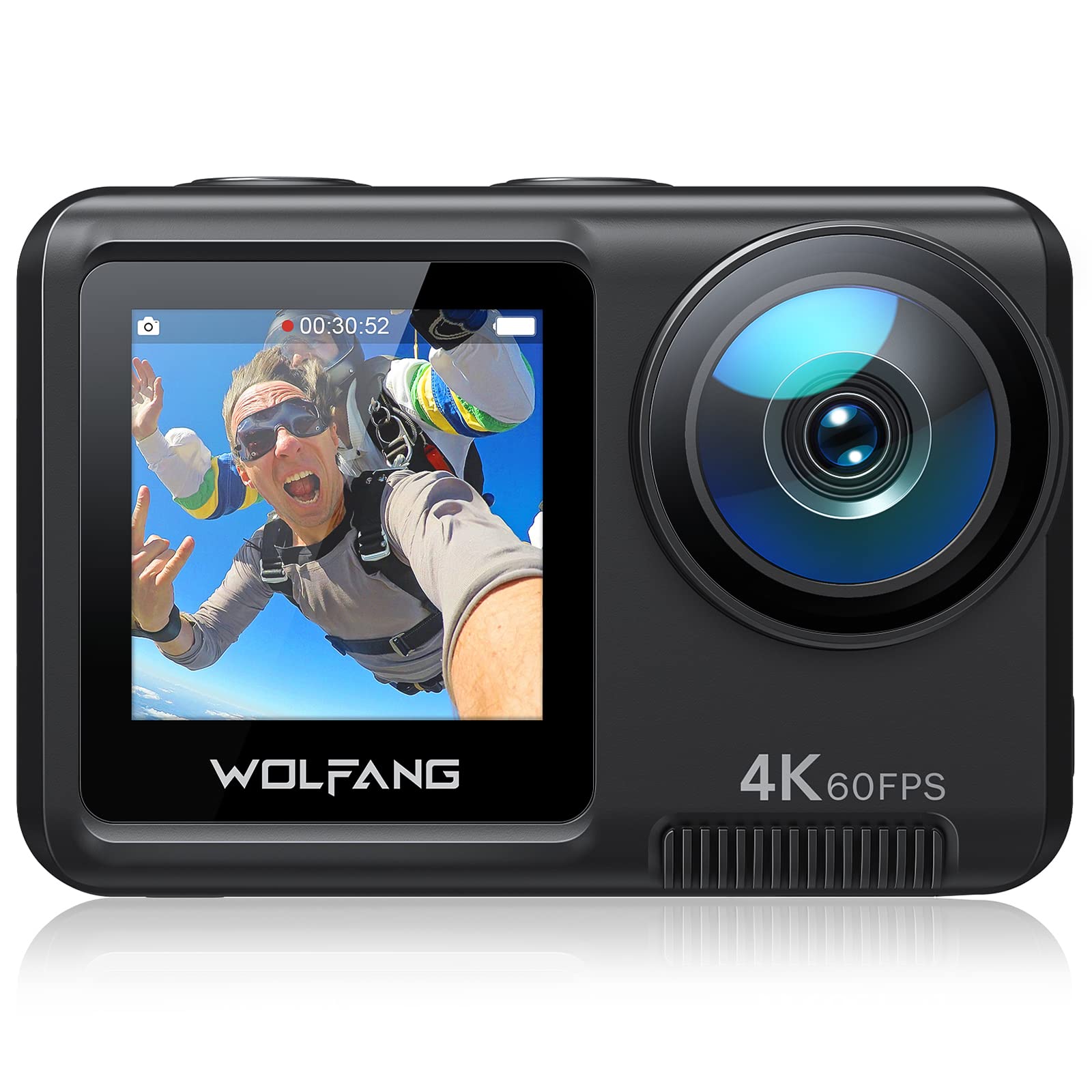 Foto 2 pulgar | Cámara De Acción Wolfang Ga420 4k 60fps 24mp Wifi Impermeable - Venta Internacional.