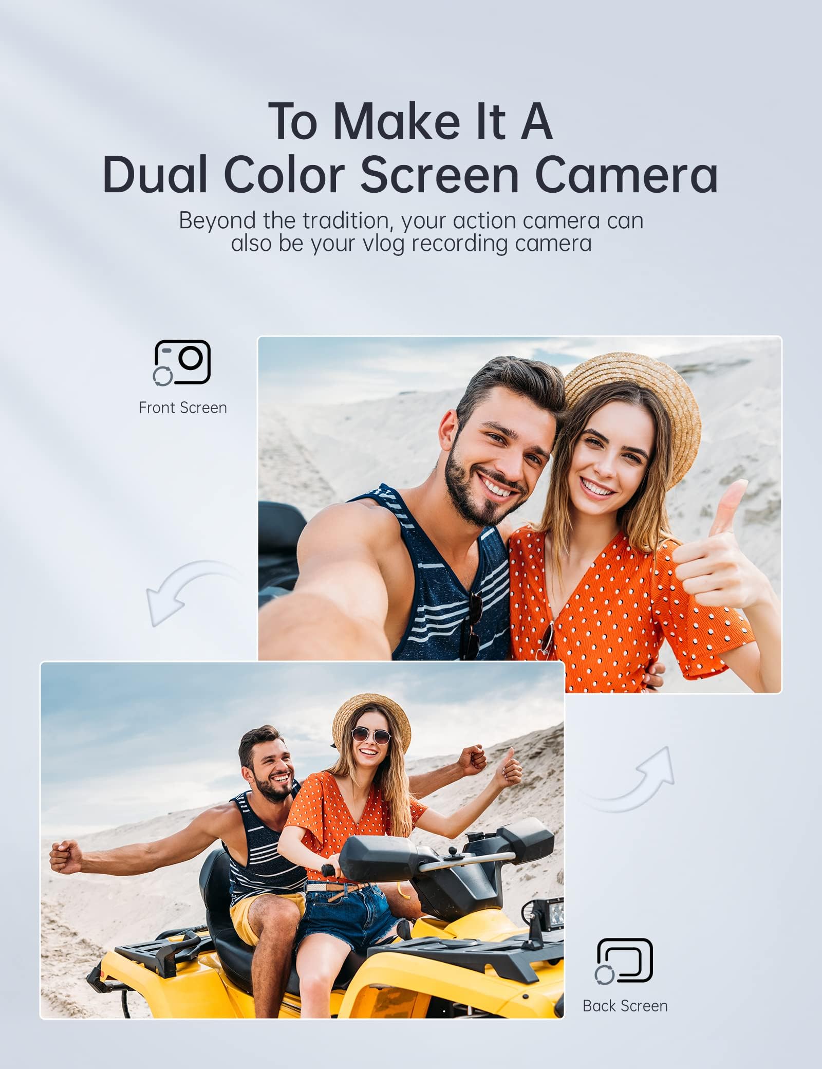 Foto 5 pulgar | Cámara De Acción Wolfang Ga420 4k 60fps 24mp Wifi Impermeable - Venta Internacional.