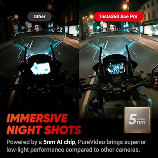 Foto 2 | Cámara De Acción Insta360 Ace Pro Impermeable 4k 120 Fps Con Leica - Venta Internacional.