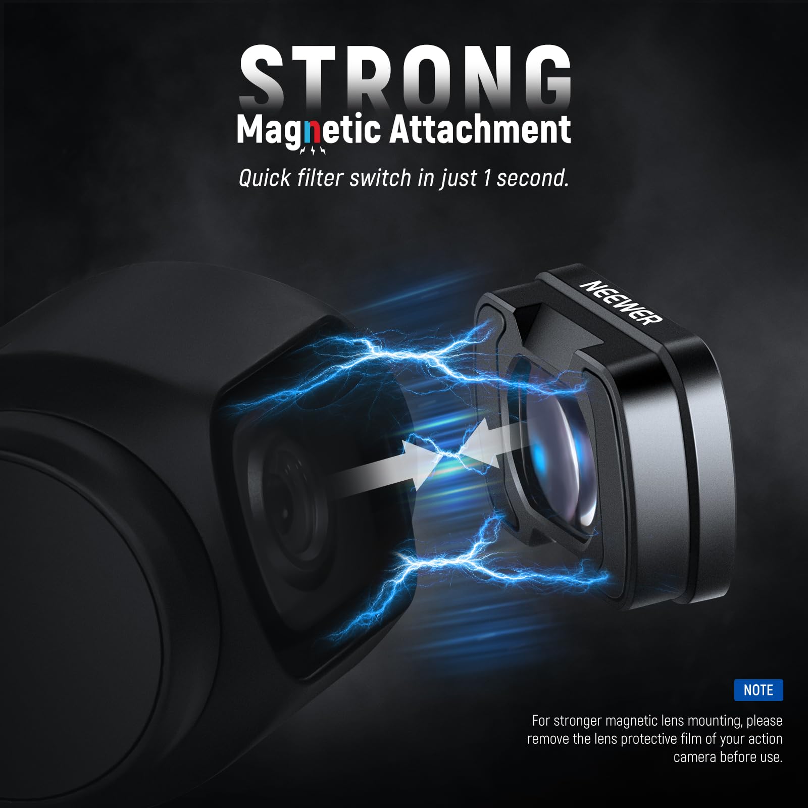 Foto 7 pulgar | Lente Gran Angular Neewer Ls-45 0.75x Para Dji Osmo Pocket 3 - Venta Internacional.