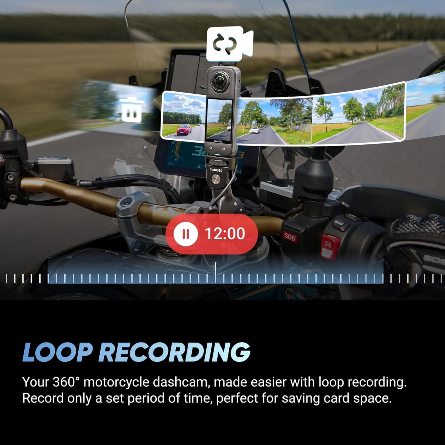 Foto 5 | Cámara De Acción Insta360 X4 Bmw Motorrad Edición Limitada 8k 360 - Venta Internacional.
