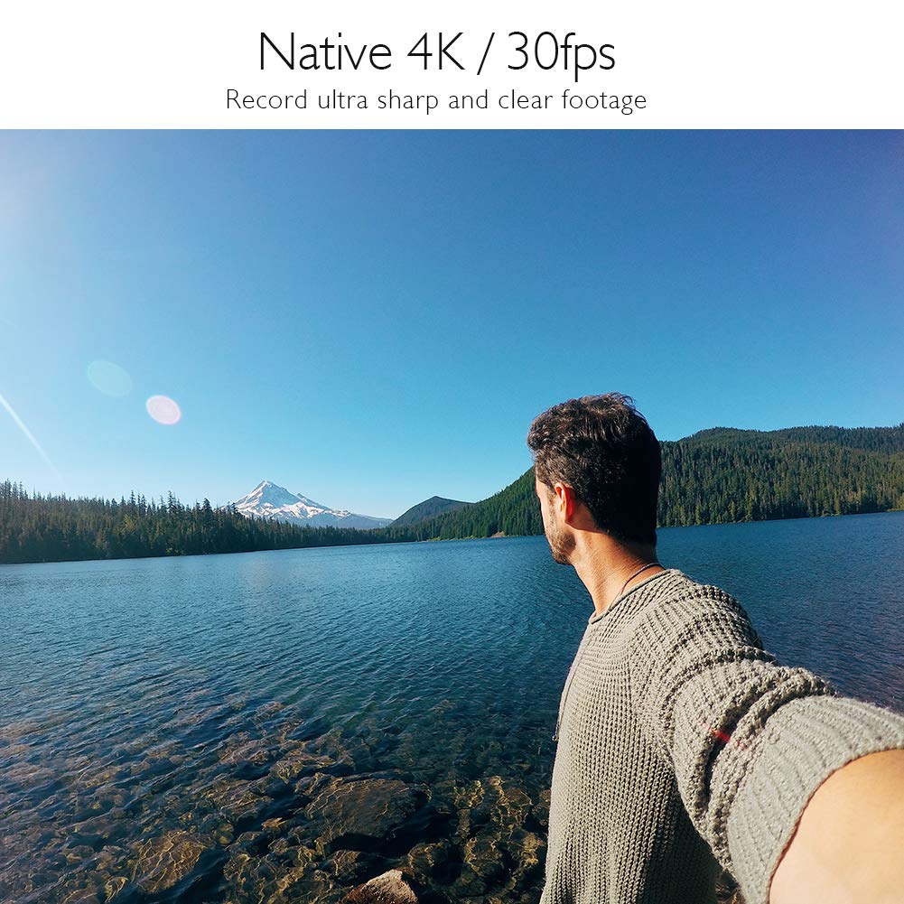 Foto 2 | Cámara De Acción Akaso V50x Native 4k 30 Fps Wifi Con Eis De 131 Pies - Venta Internacional.