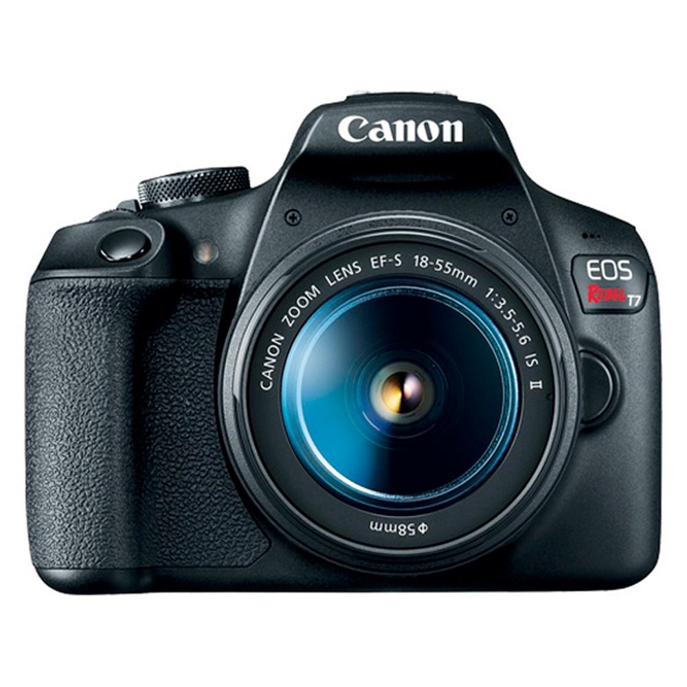 Foto 1 | Cámara Reflex Canon Eos Rebel T7 Fhd Lcd 3'' Ef-s 18-55mm Cmos 24.1mp 2727c002aa