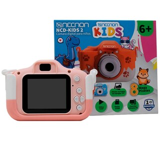 Foto 6 | Cámara Digital Necnon Ncdkids2 Rosa