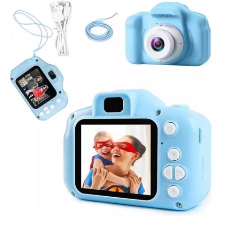 Cámara Digital Infantil de Uso Rudo Hd 1080p Azul $785
