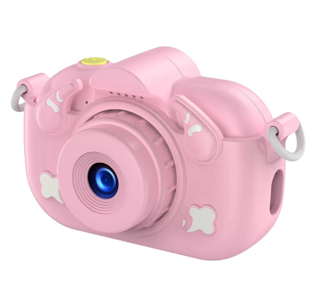 Cámara Digital Niños De Fotos Video 1080p Hd + Tarjeta 32gb Rosada $891