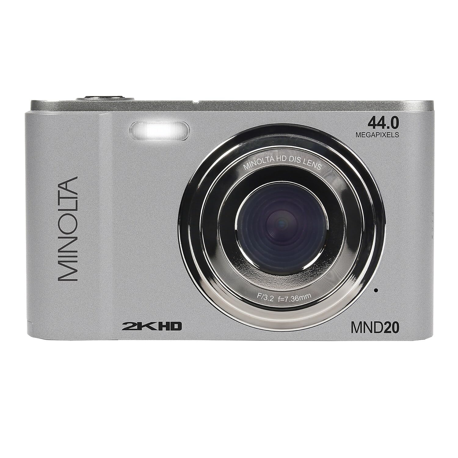 Foto 1 | Cámara Digital Minolta Mnd20 44mp/2,7k Ultra Hd Plateada - Venta Internacional.