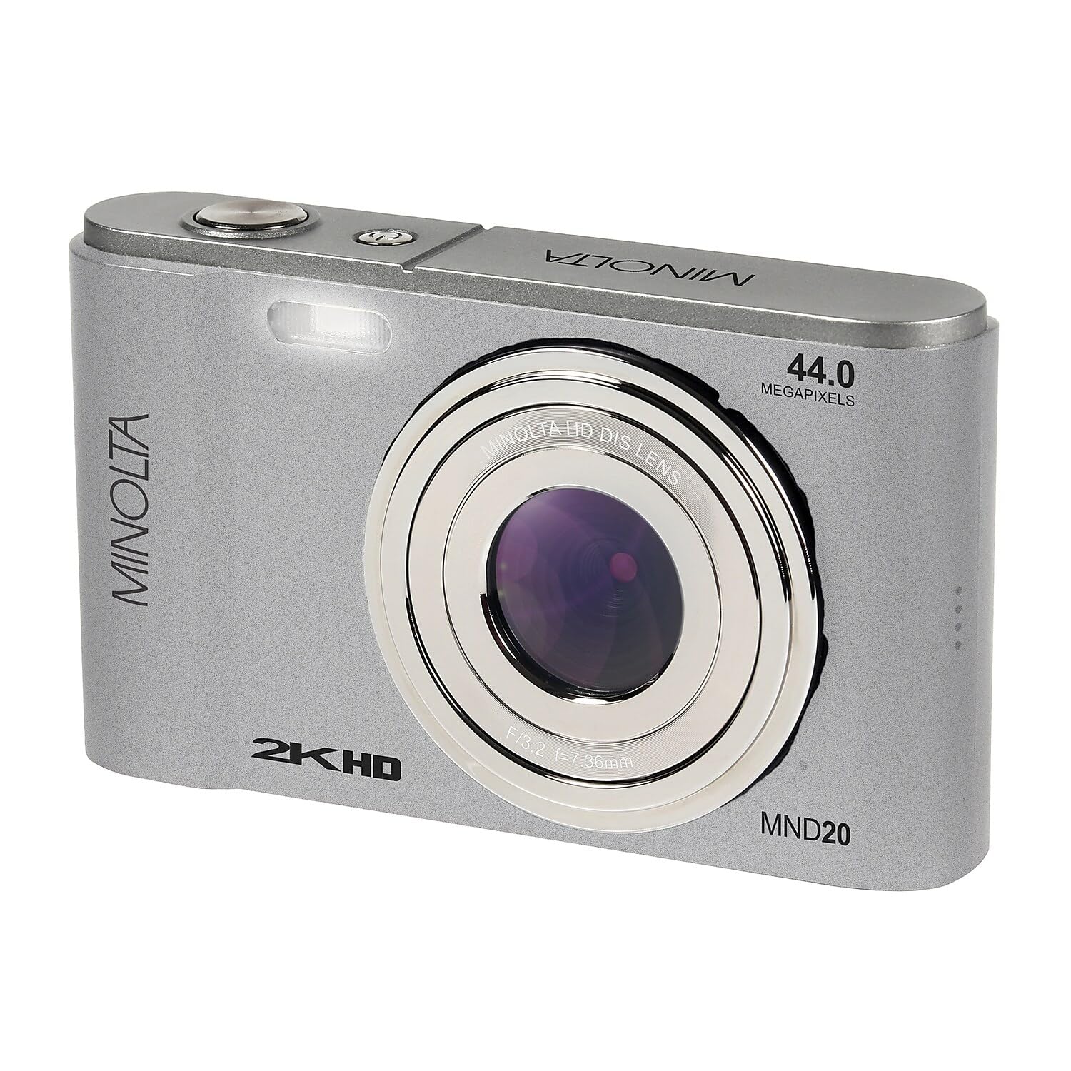 Foto 2 | Cámara Digital Minolta Mnd20 44mp/2,7k Ultra Hd Plateada - Venta Internacional.