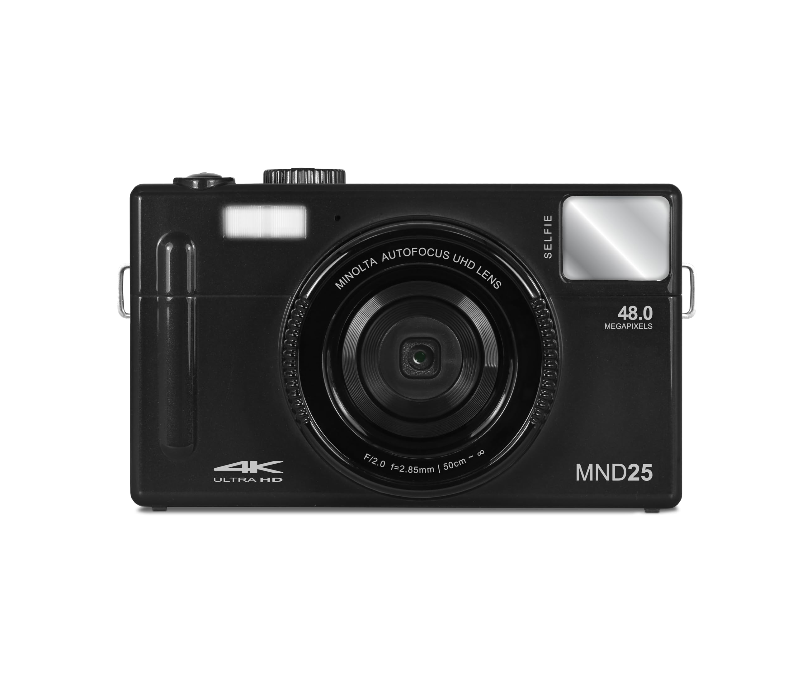 Cámara Minolta Mnd25 De 48 Mp Con Enfoque Automático 4k Ultra Hd Con Espejo Para Selfies - Venta Internacional.