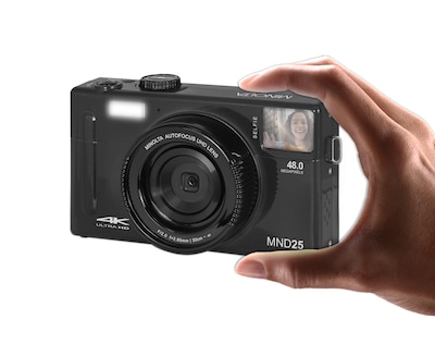 Foto 5 | Cámara Minolta Mnd25 De 48 Mp Con Enfoque Automático 4k Ultra Hd Con Espejo Para Selfies - Venta Internacional.