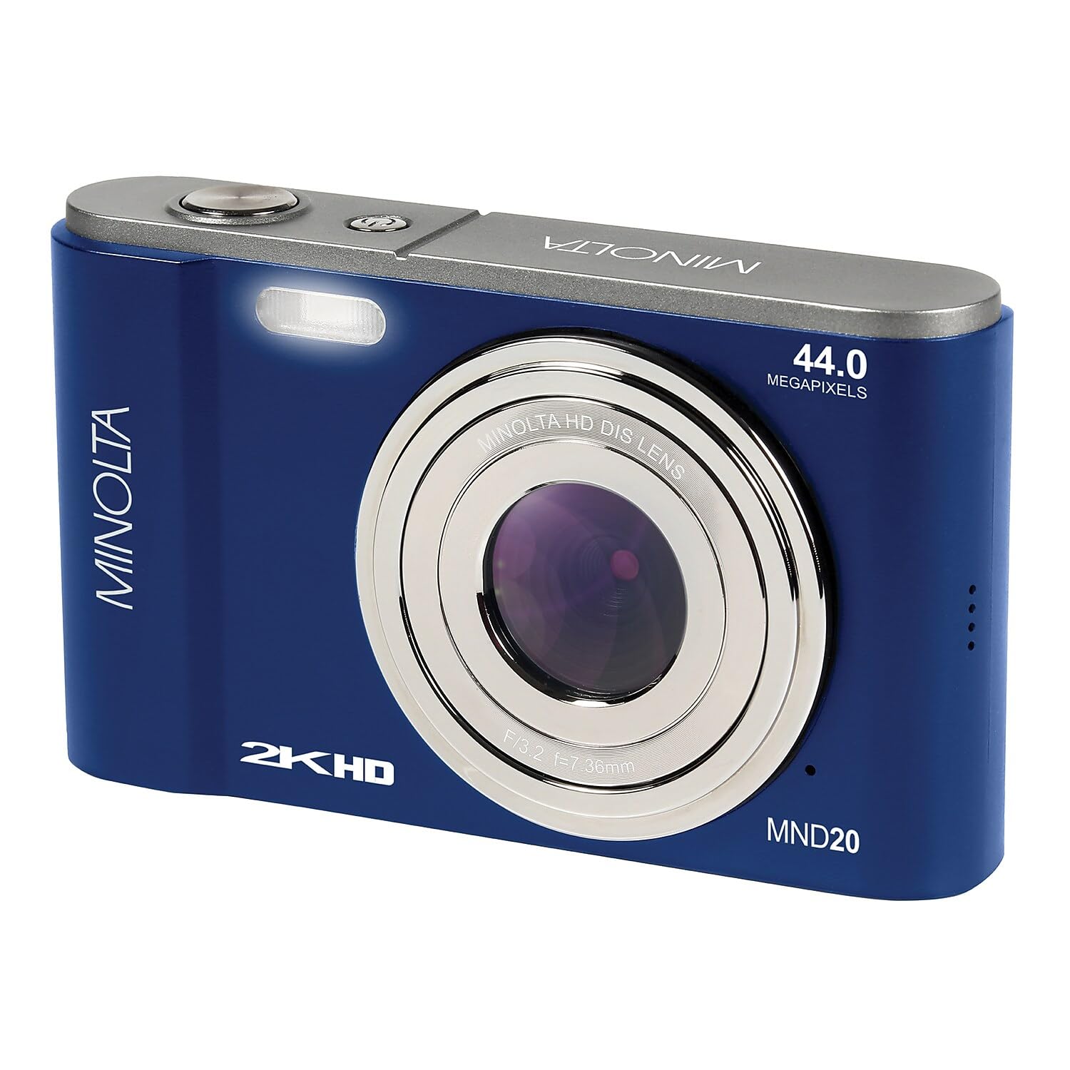 Foto 4 | Cámara Digital Minolta Mnd20 44 Mp/2,7 K Ultra Hd (azul) - Venta Internacional.