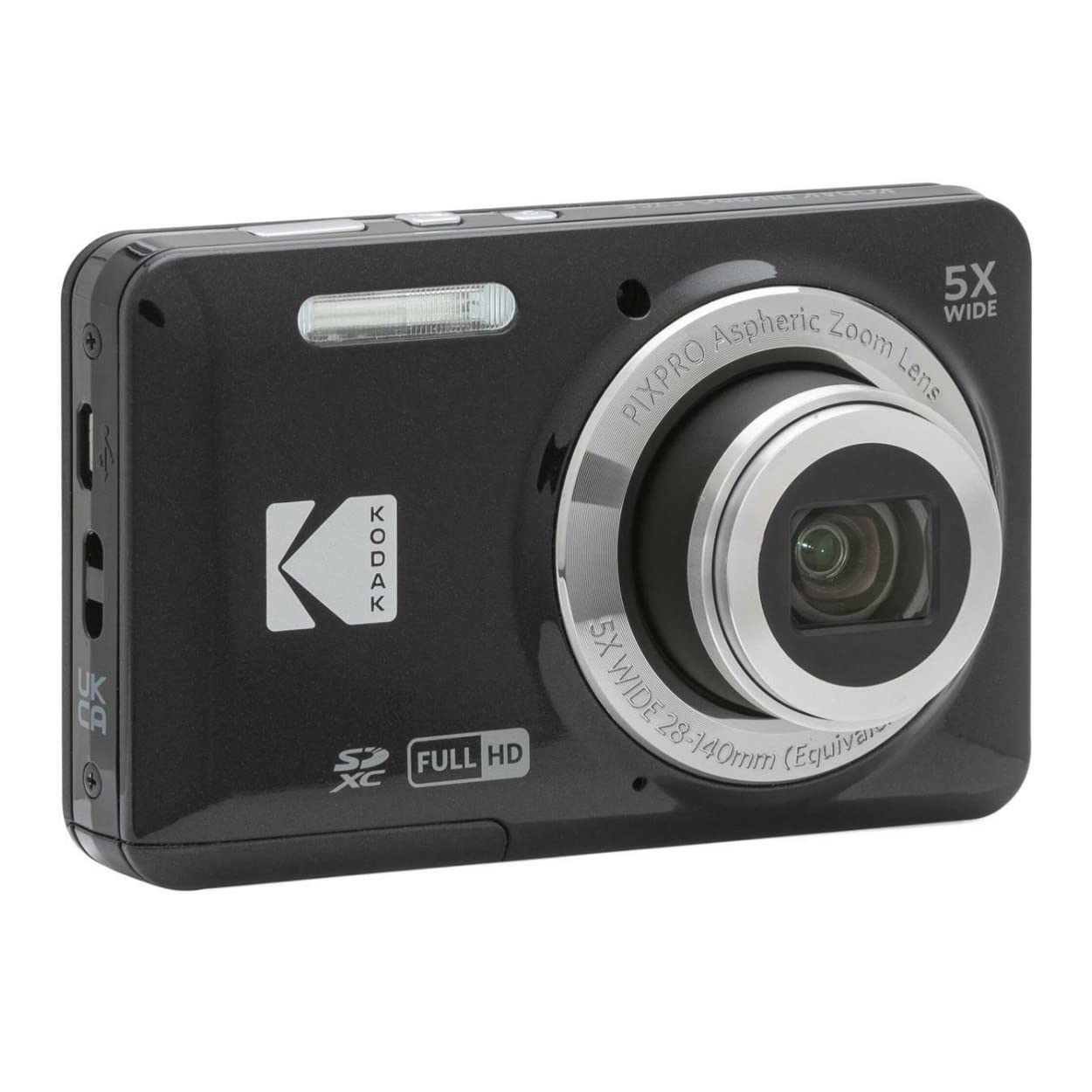 Foto 4 | Cámara Digital Kodak Pixpro Friendly Zoom Fz55 Negra Con 32 Gb - Venta Internacional.
