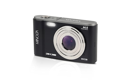 Foto 1 | Cámara Digital Minolta Mnd20 De 44 Mp/2,7 K Ultra Hd Negra - Venta Internacional.