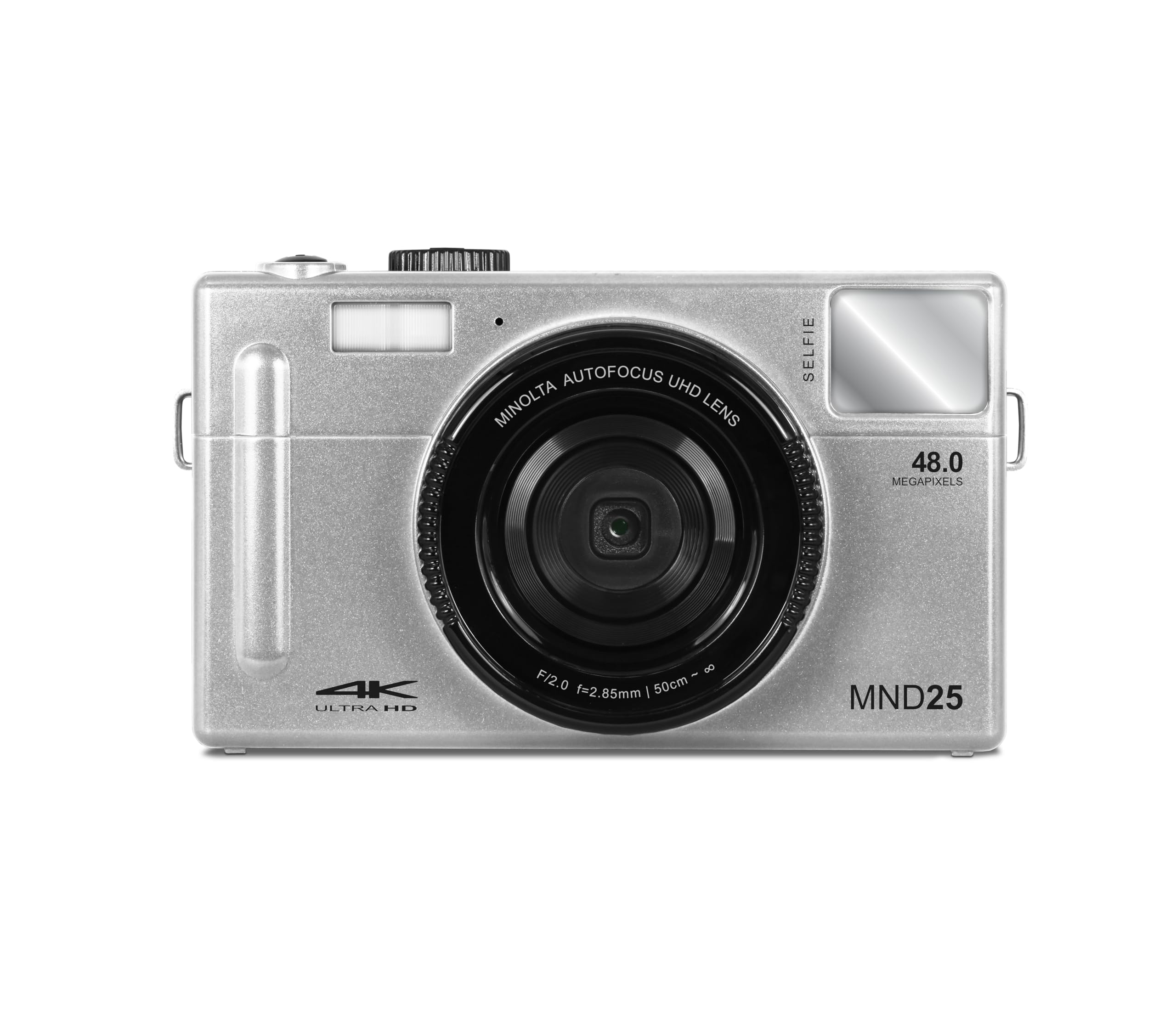 Cámara Minolta Mnd25 De 48 Mp Con Enfoque Automático 4k Ultra Hd Con Espejo Para Selfies - Venta Internacional.