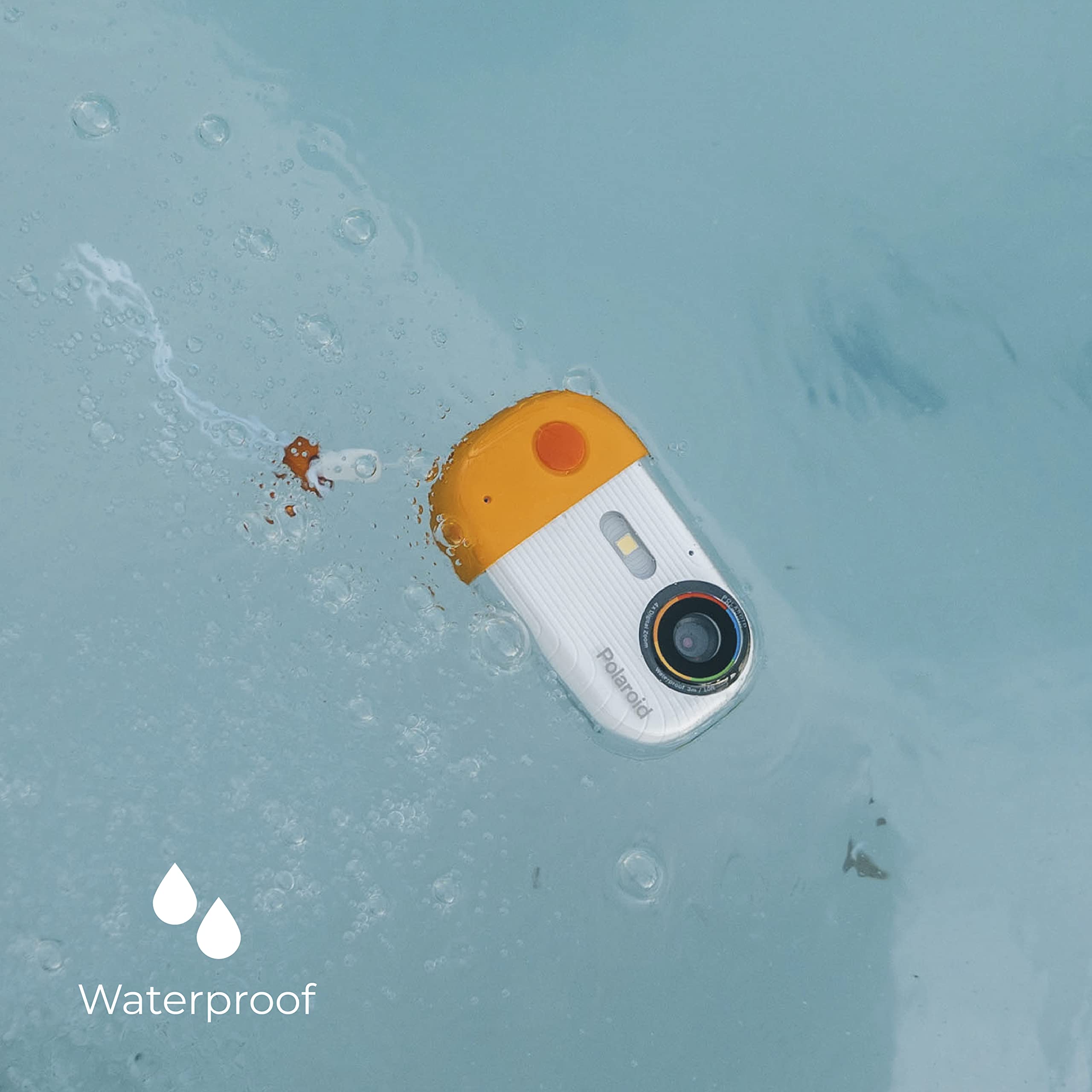 Foto 4 | Cámara Submarina Polaroid De 18 Mp, 4k Uhd, Resistente Al Agua, 10 M, Con Pantalla Lcd - Venta Internacional.