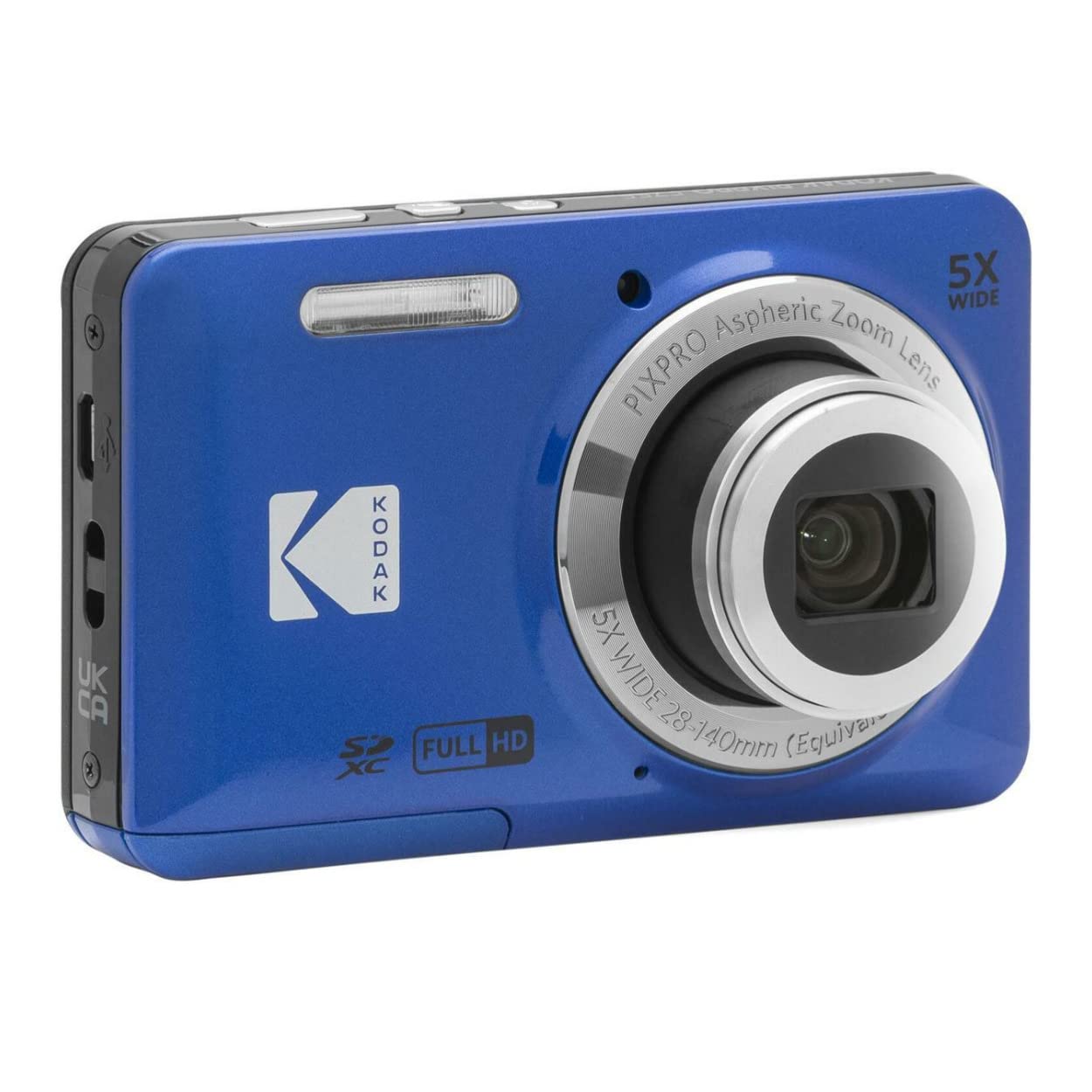 Foto 5 | Cámara Digital Kodak Pixpro Friendly Zoom Fz55-bl 16mp Azul - Venta Internacional.