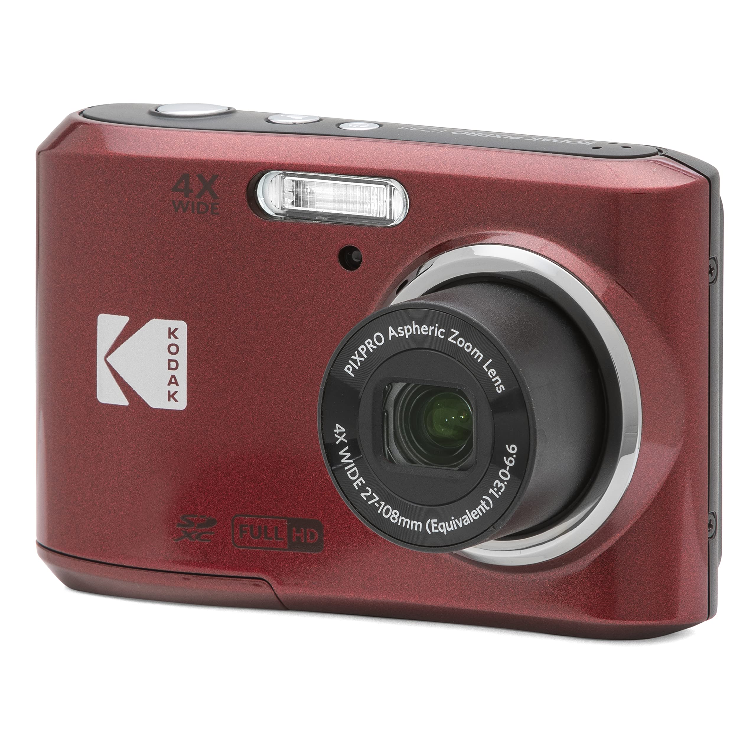 Foto 1 | Cámara Digital Kodak Pixpro Friendly Zoom Fz45-rd 16mp Roja - Venta Internacional.