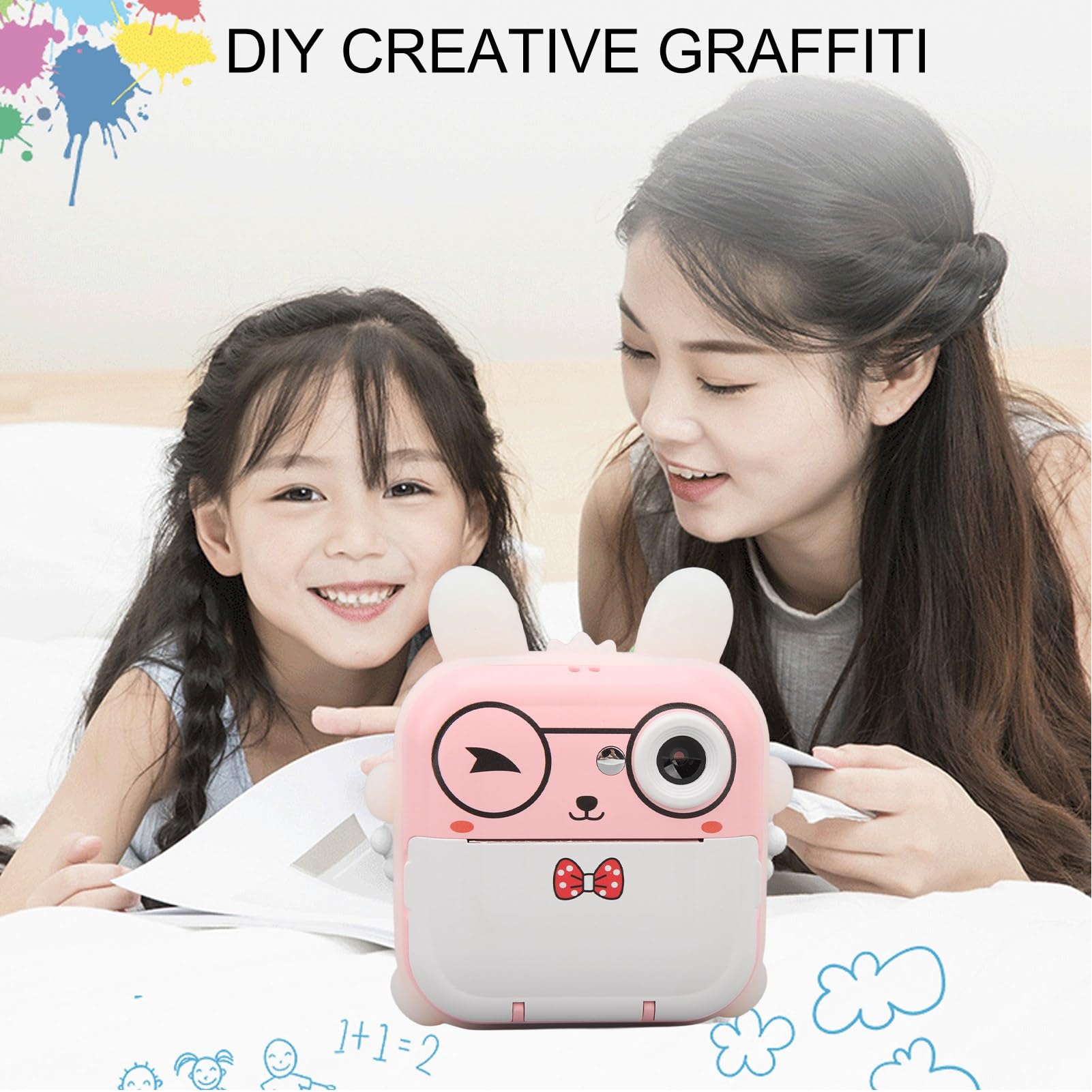 Foto 5 pulgar | Cámara Infantil Cute Print De 24 Mp Con Zoom Múltiple Smart Kids - Venta Internacional.