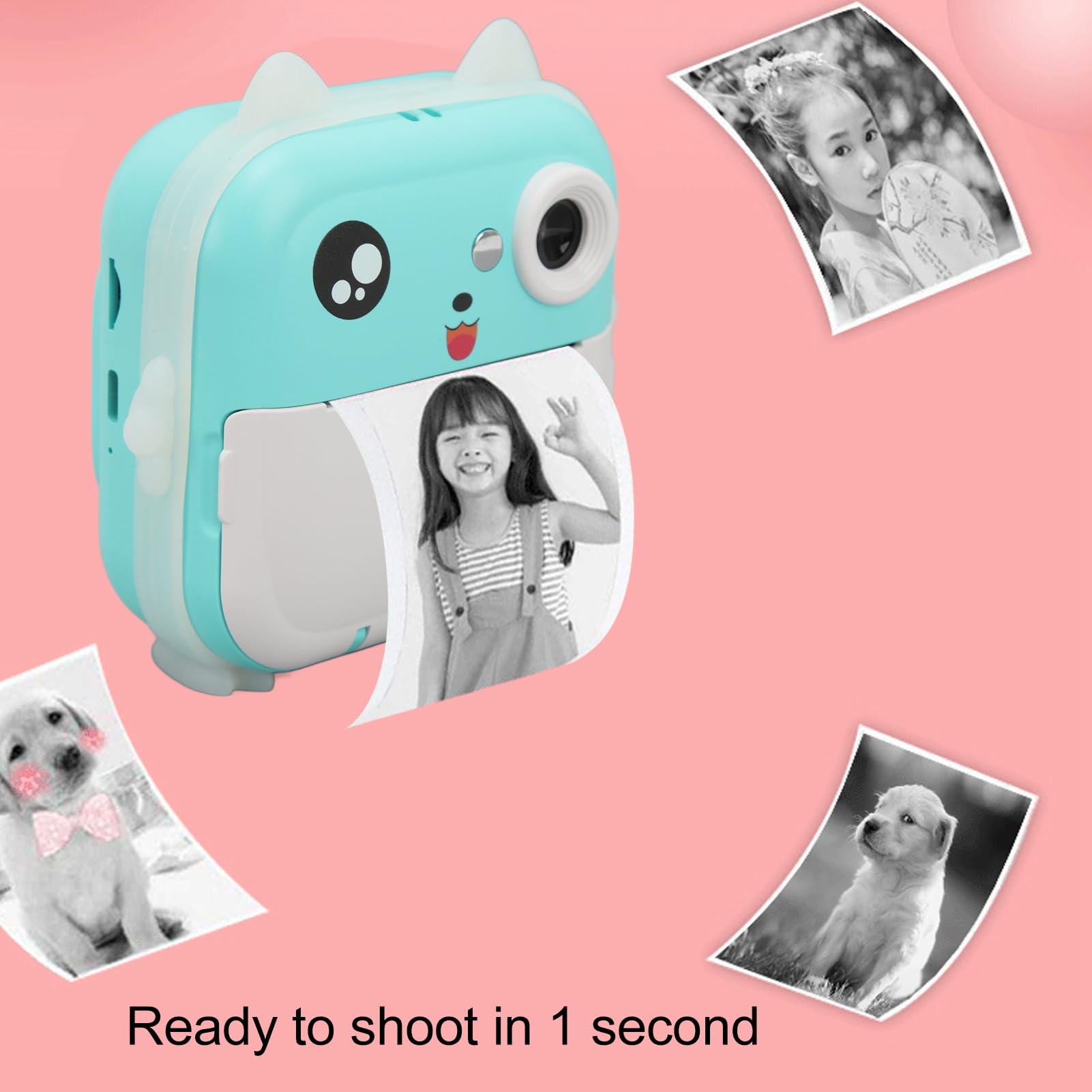 Foto 5 pulgar | Cámara Infantil Con Estampado Bonito, 24 Mp, Zoom Múltiple, Smart Kids, Azul - Venta Internacional.