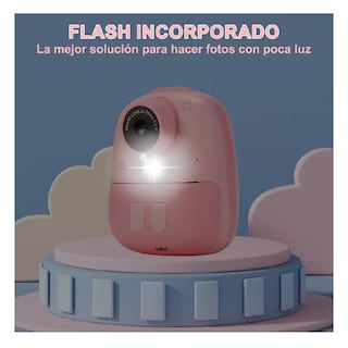 Foto 2 | Cámara Digital Hd Lab.g Para Niños Fotos Imprimibles Tarjeta 32gb Rosa