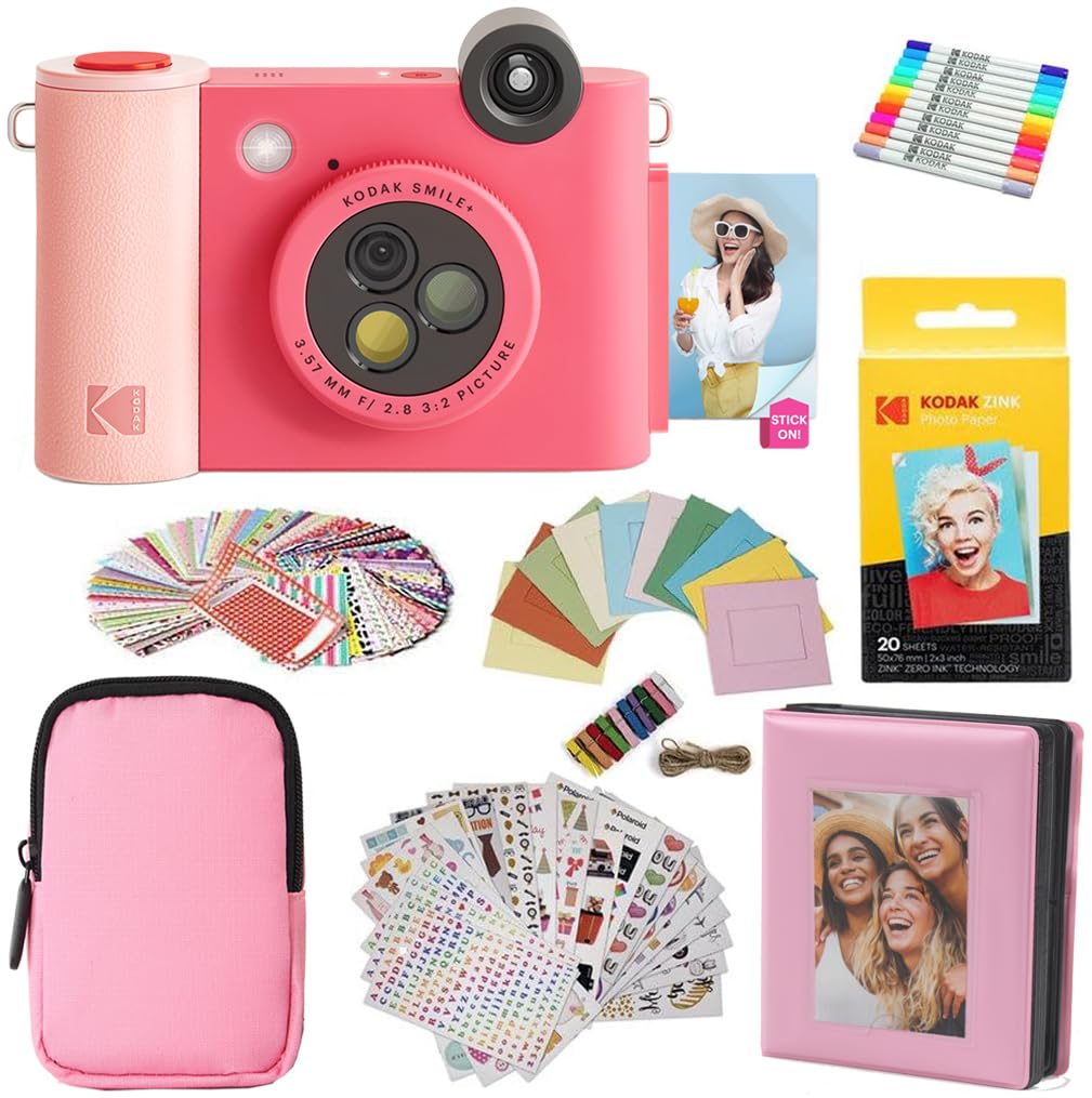 Foto 1 | Cámara E Impresora Digital De Impresión Instantánea Kodak Smile+ 2 En 1 - Venta Internacional.