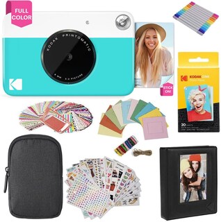 Foto 1 | Cámara Digital Kodak Printomatic De 5 Mp Con Funda Y Paquete De 20 Hojas - Venta Internacional.