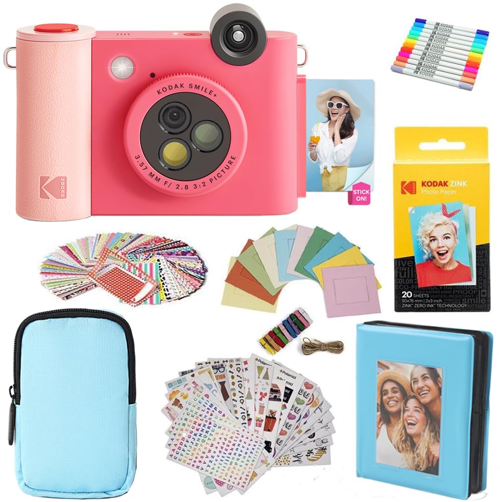 Foto 1 | Cámara E Impresora Digital De Impresión Instantánea Kodak Smile+ 2 En 1 - Venta Internacional.