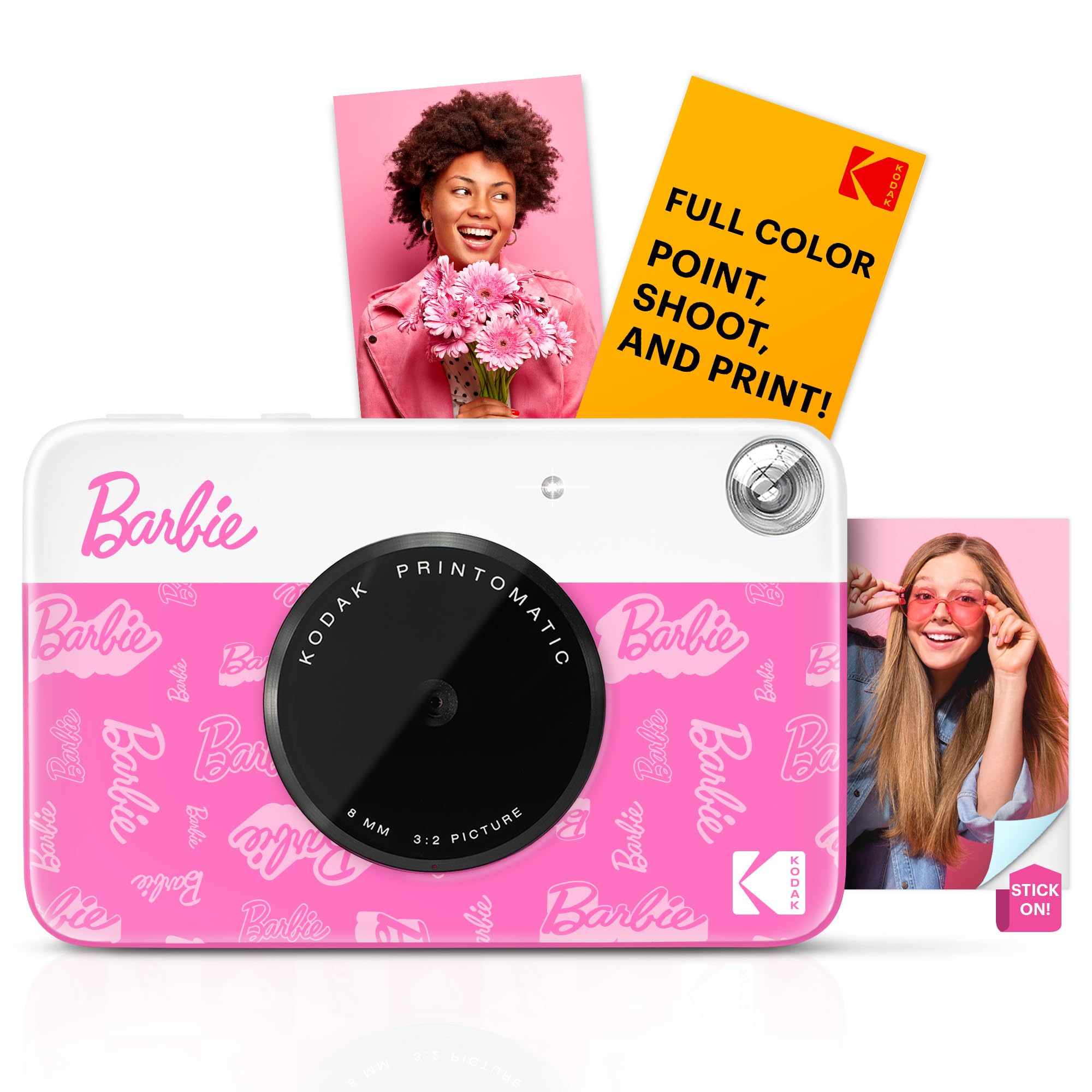 Foto 3 pulgar | Cámara Digital Kodak X Barbie Printomatic Con Estuche Y Papel - Venta Internacional.