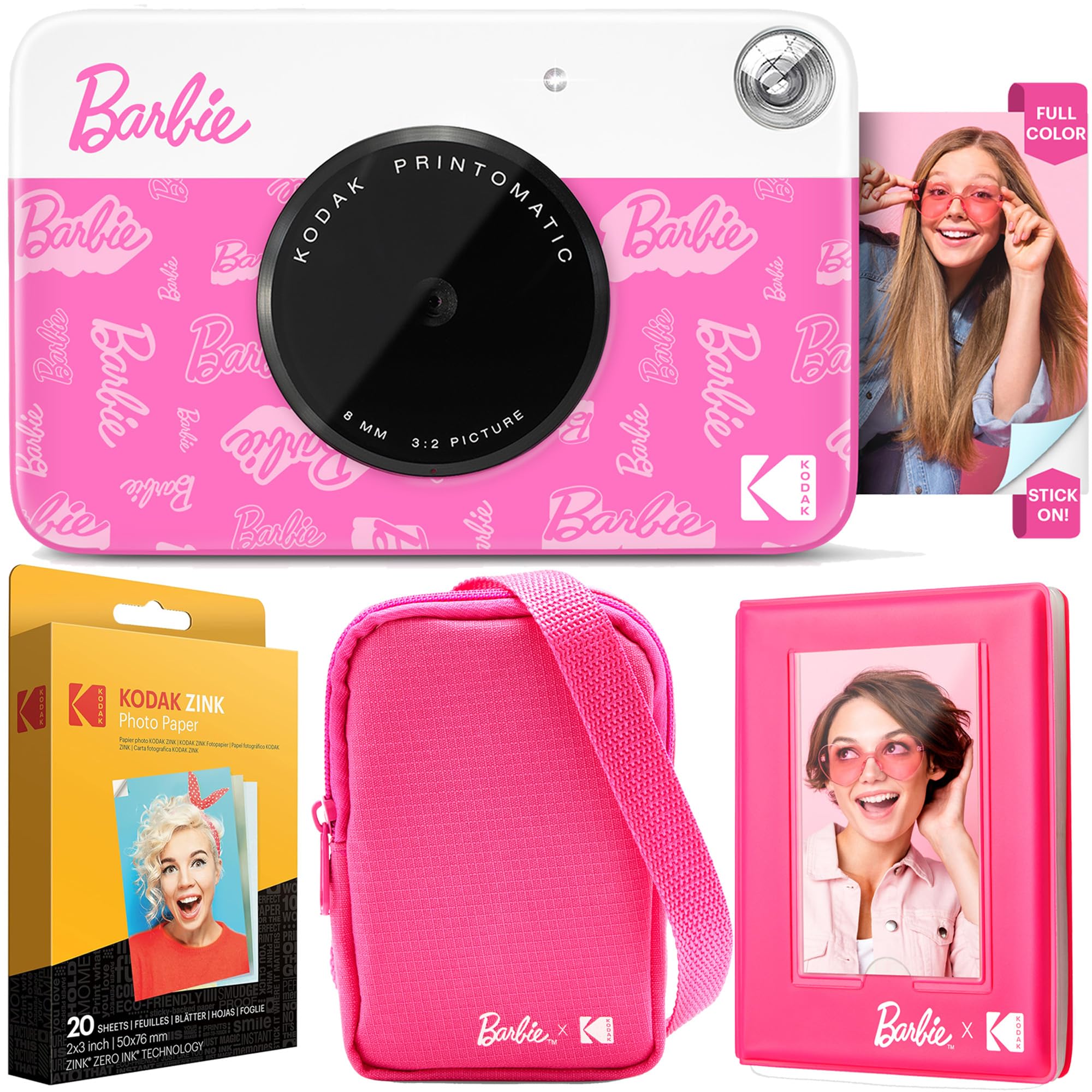Cámara Digital Kodak X Barbie Printomatic Con Accesorios - Venta Internacional.