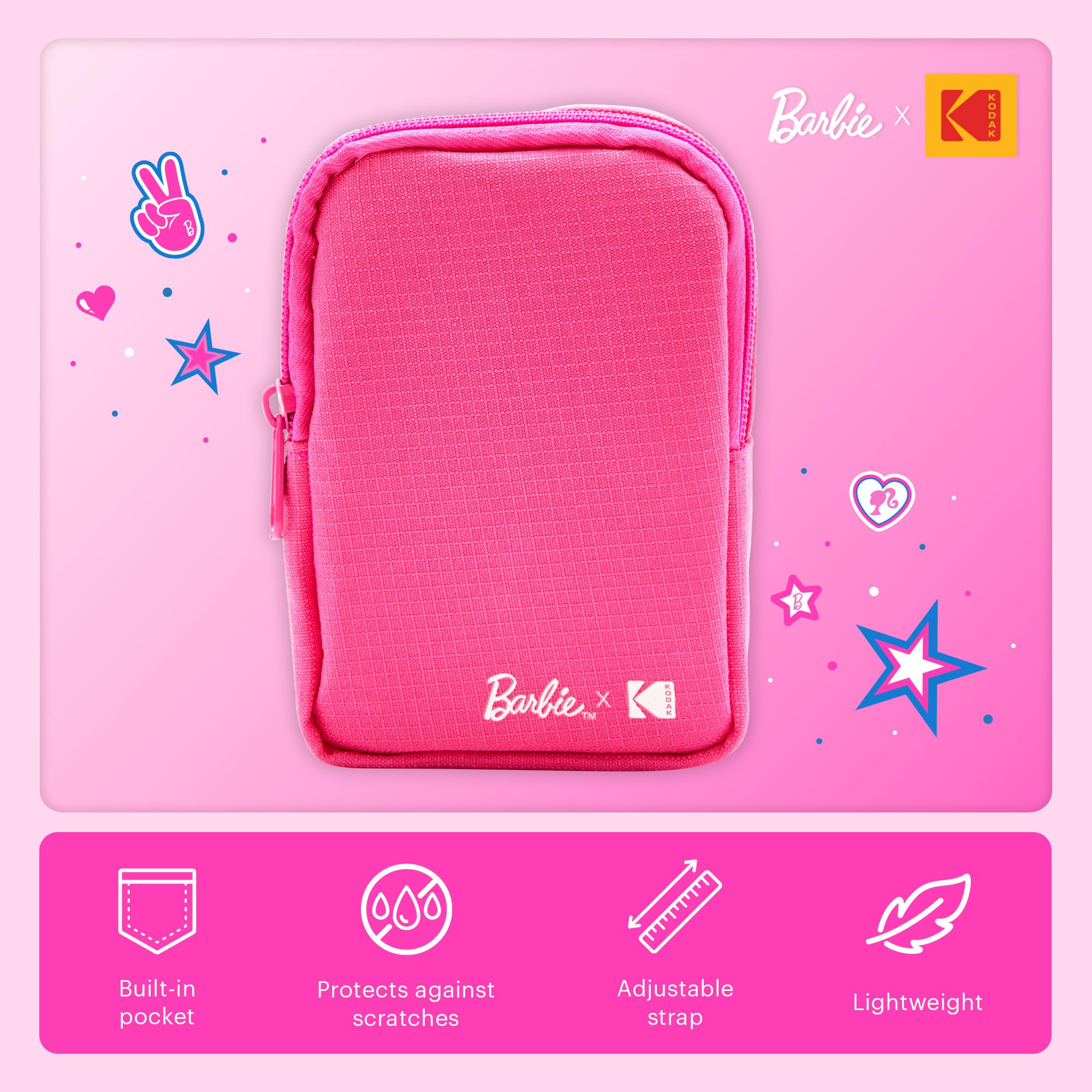 Foto 5 pulgar | Cámara Digital Kodak X Barbie Printomatic Con Accesorios - Venta Internacional.