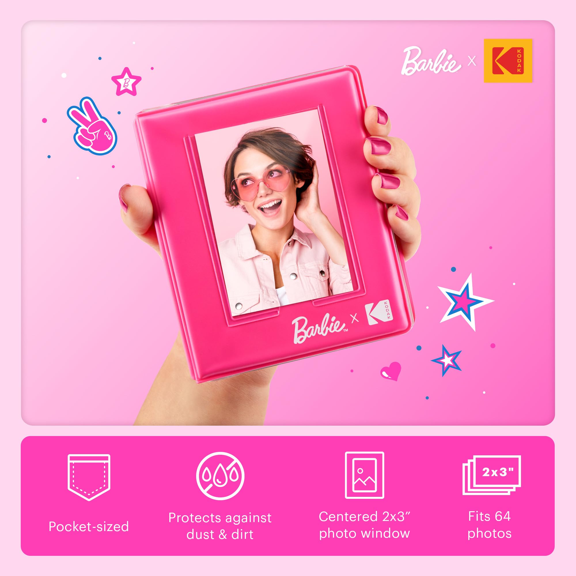 Foto 7 | Cámara Digital Kodak X Barbie Printomatic Con Accesorios - Venta Internacional.