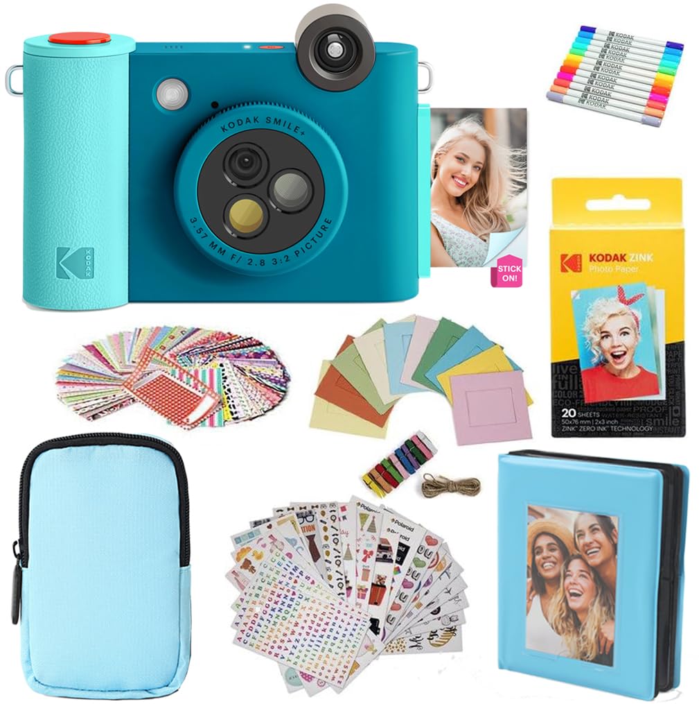 Foto 1 | Cámara Digital De Impresión Instantánea E Impresora Fotográfica Kodak Smile+ - Venta Internacional.