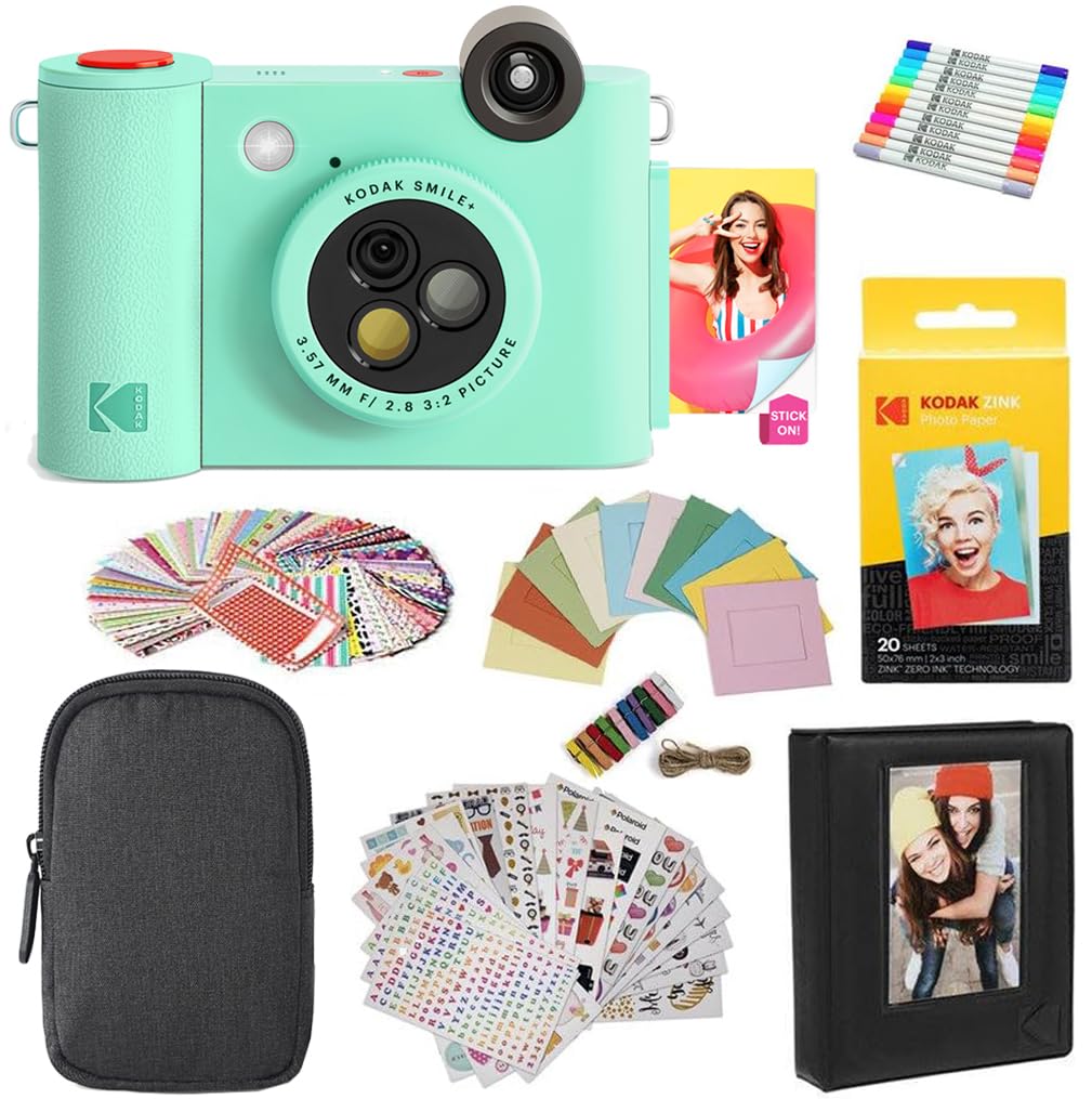 Foto 1 | Cámara Digital De Impresión Instantánea E Impresora Fotográfica Kodak Smile+ - Venta Internacional.