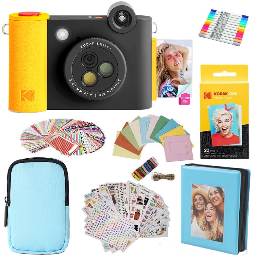 Foto 1 | Cámara Digital De Impresión Instantánea E Impresora Fotográfica Kodak Smile+ - Venta Internacional.