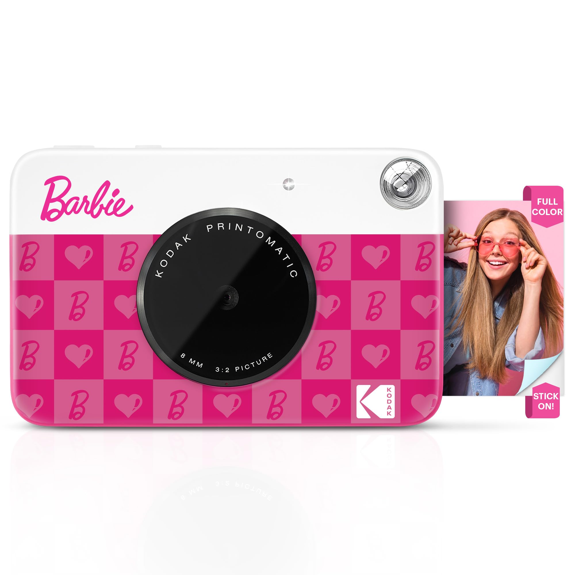 Foto 2 pulgar | Cámara Digital Kodak X Barbie Printomatic De 5 Mp Con Papel Zincado - Venta Internacional.