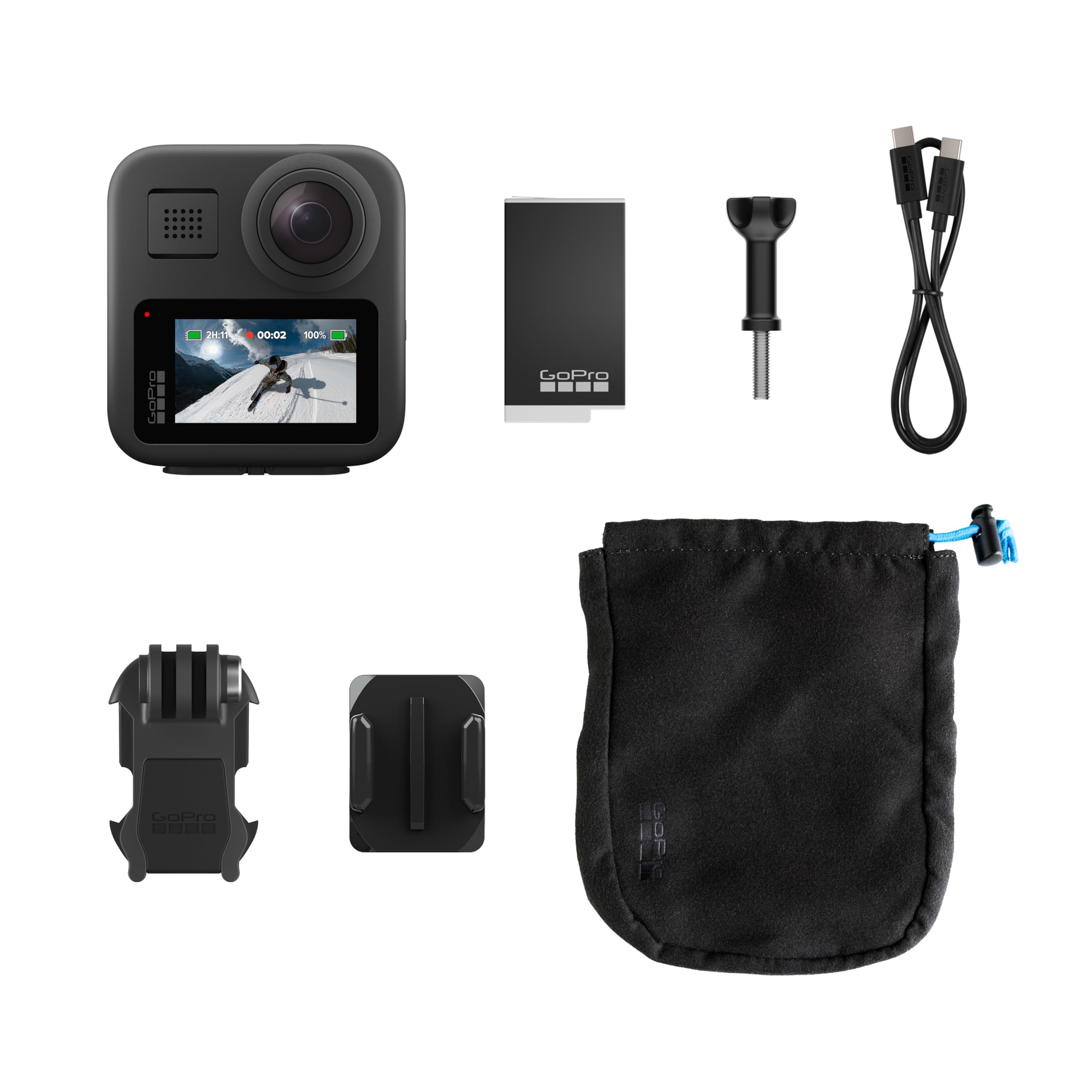 Foto 3 pulgar | Cámara Gopro Max Waterproof 360 + Action 5.6k30 16.6mp - Venta Internacional.