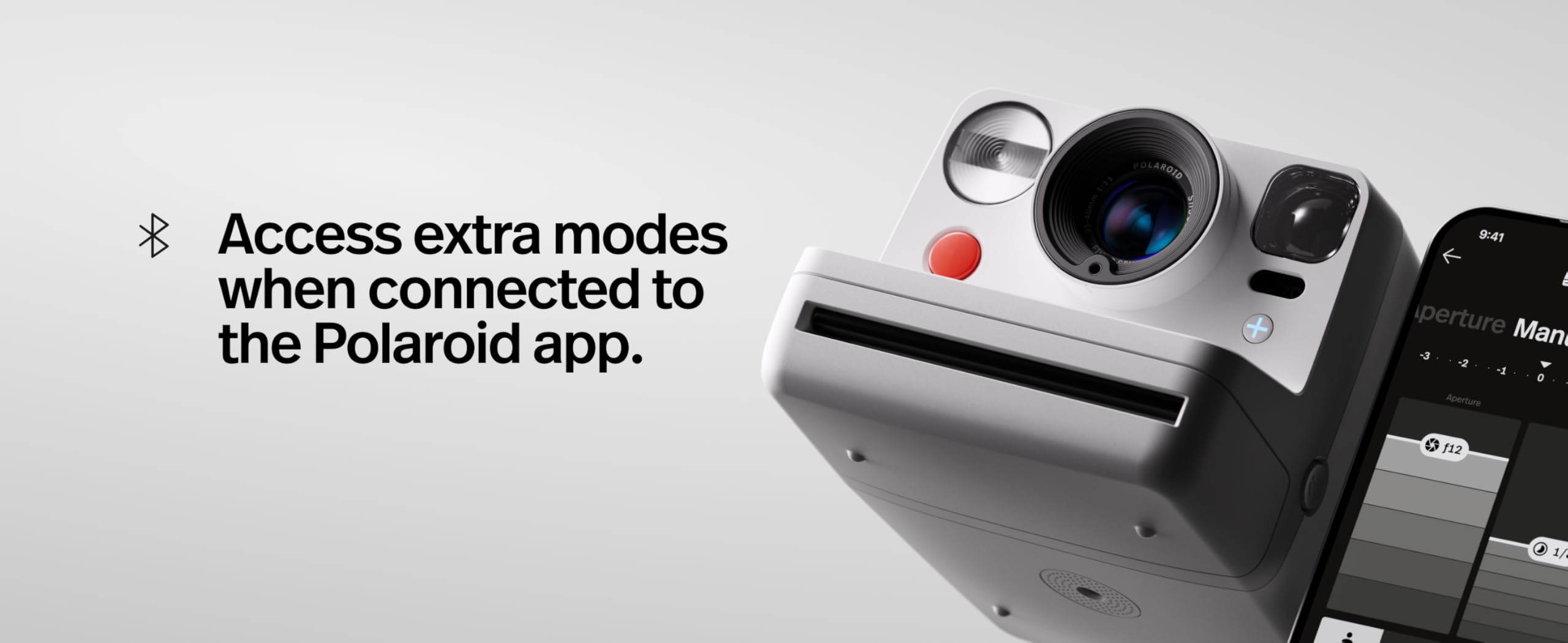Foto 3 | Cámara De Película Instantánea Polaroid Now+ Bluetooth Coral De Tercera Generación - Venta Internacional.