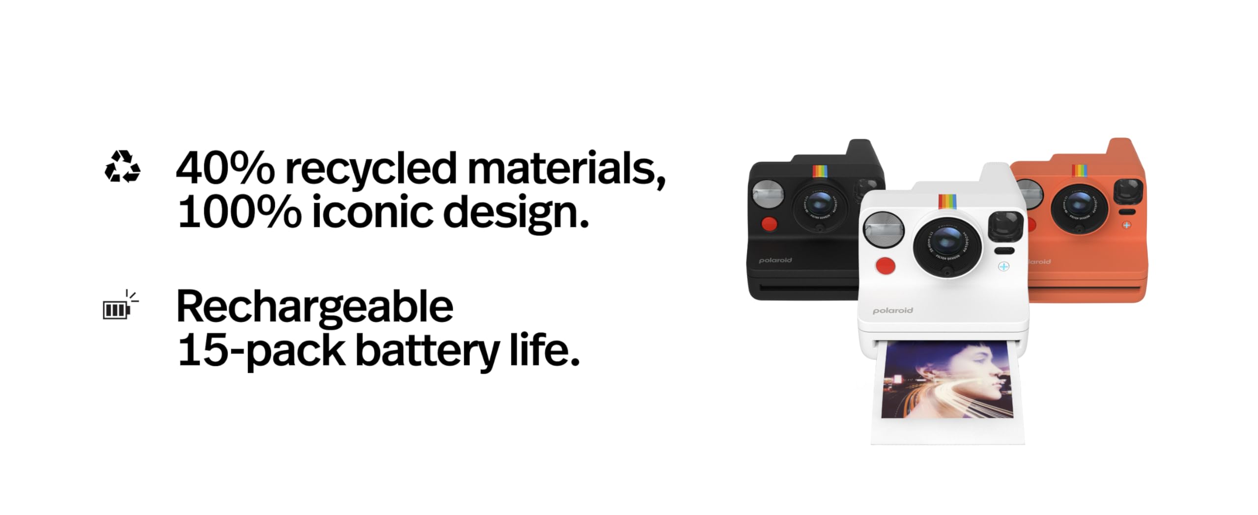 Foto 5 | Cámara De Película Instantánea Polaroid Now+ Bluetooth Coral De Tercera Generación - Venta Internacional.