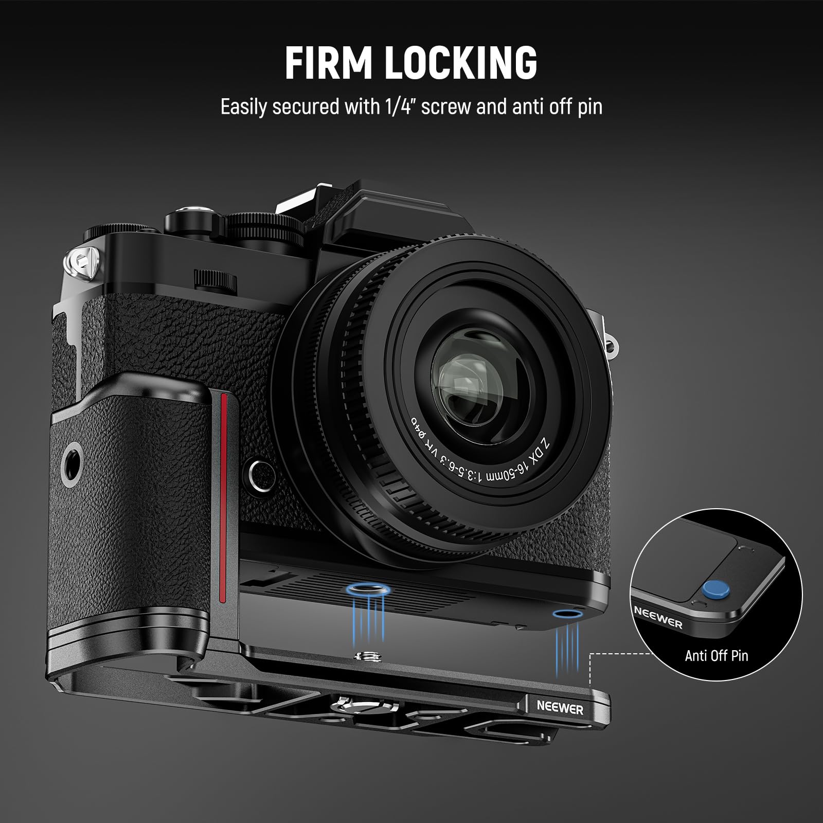 Foto 3 pulgar | Empuñadura De Cámara Neewer Ca076 Zfc En Forma De L Para Nikon Z Fc - Venta Internacional.