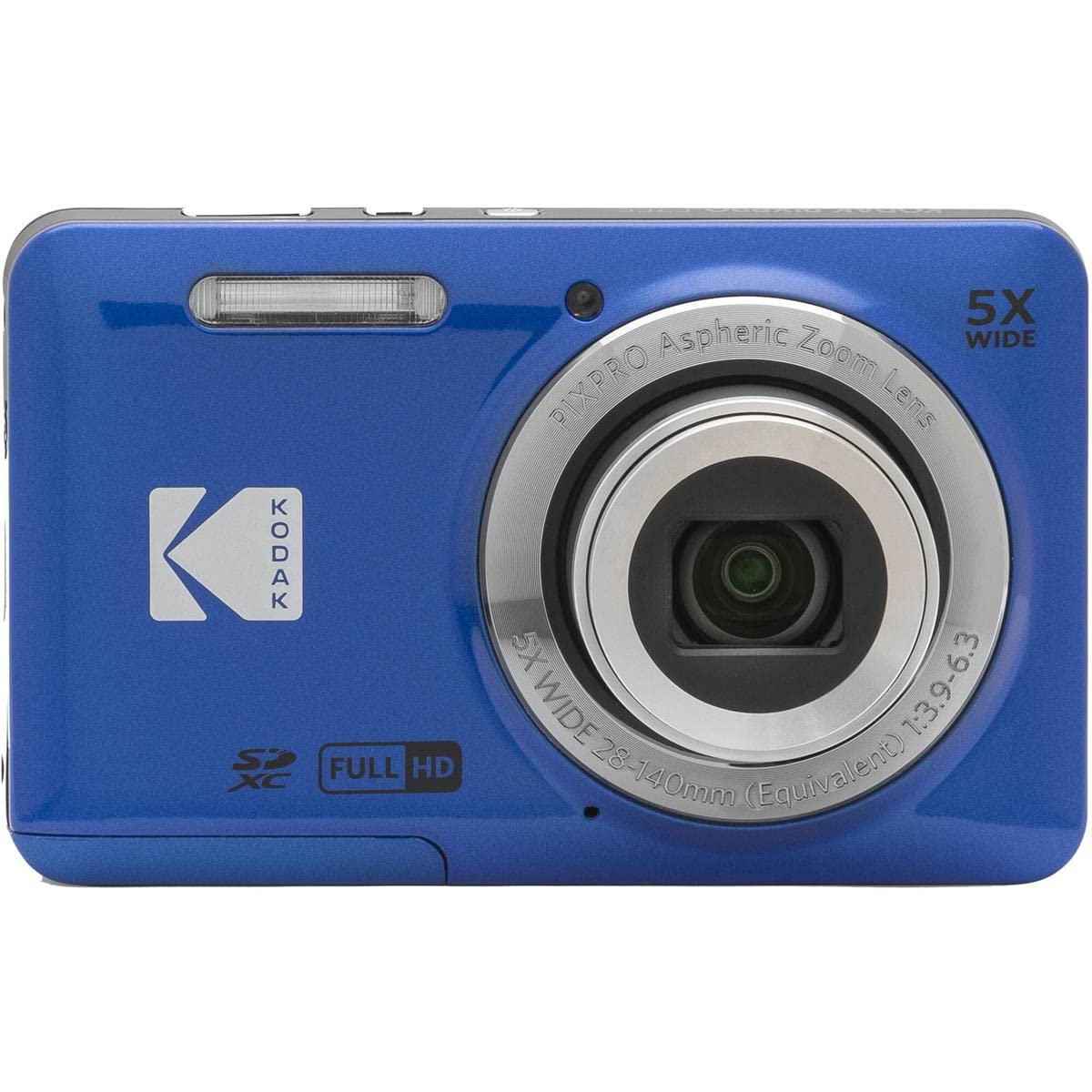 Cámara Digital Kodak Pixpro Fz55-bl 16mp 5x Zoom 1080p Azul - Venta Internacional.