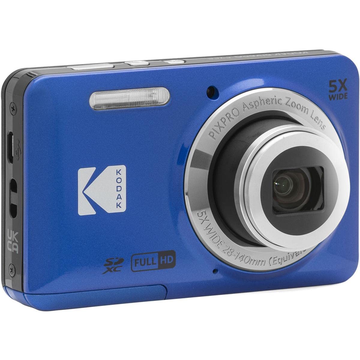 Foto 4 pulgar | Cámara Digital Kodak Pixpro Fz55-bl 16mp 5x Zoom 1080p Azul - Venta Internacional.