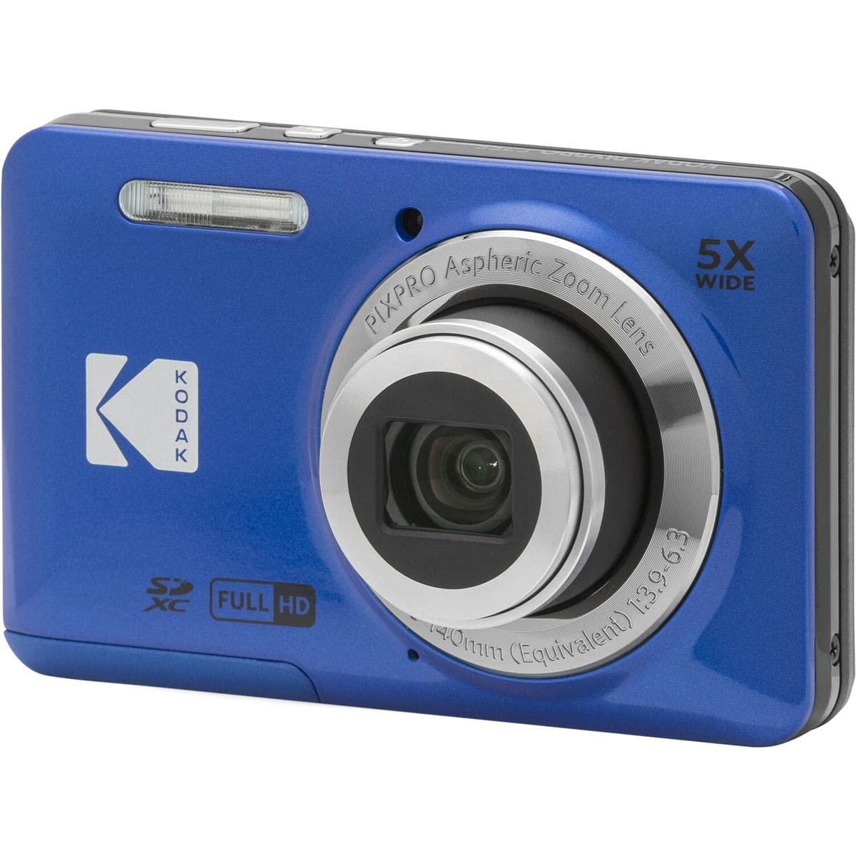 Foto 5 pulgar | Cámara Digital Kodak Pixpro Fz55-bl 16mp 5x Zoom 1080p Azul - Venta Internacional.