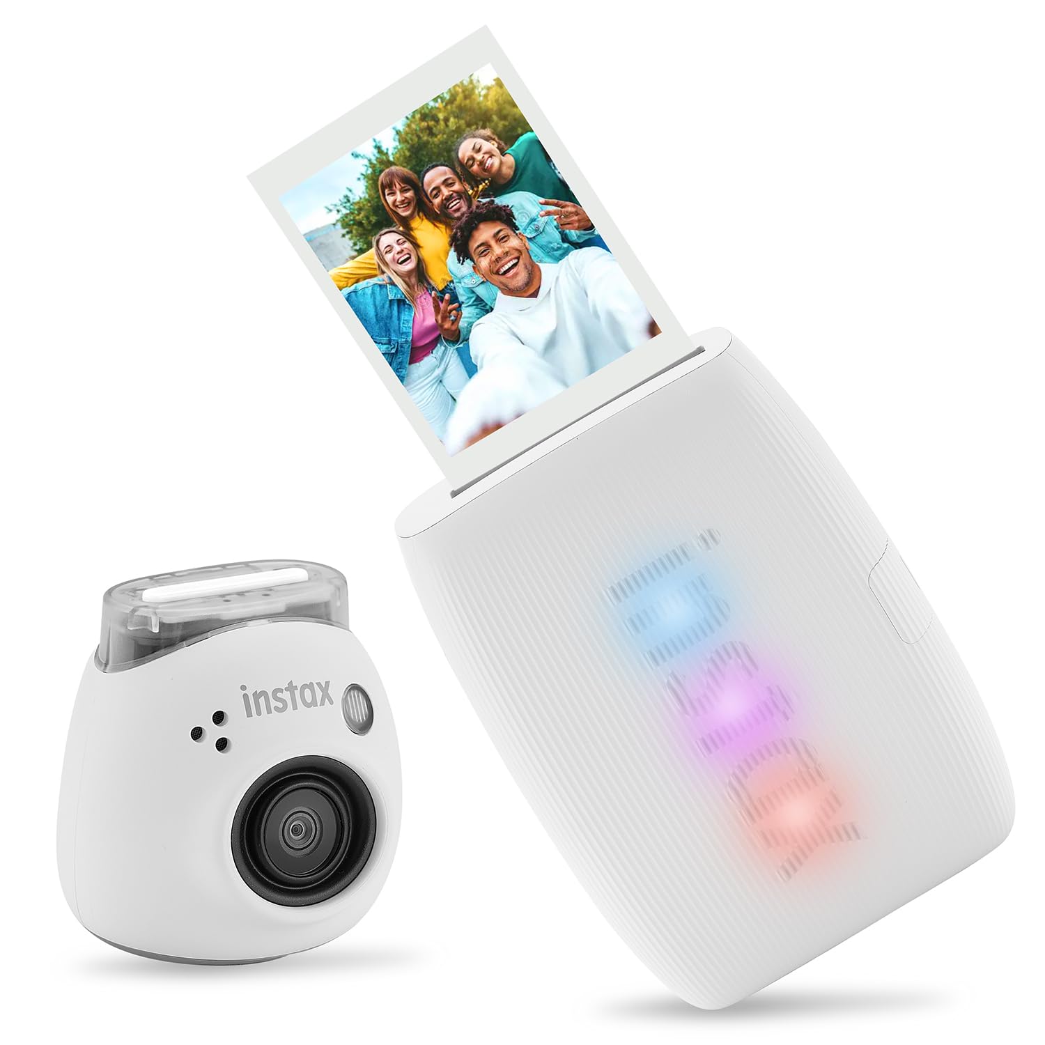 Foto 3 pulgar | Cámara E Impresora Fujifilm Instax Pal Digital Blanca - Venta Internacional.