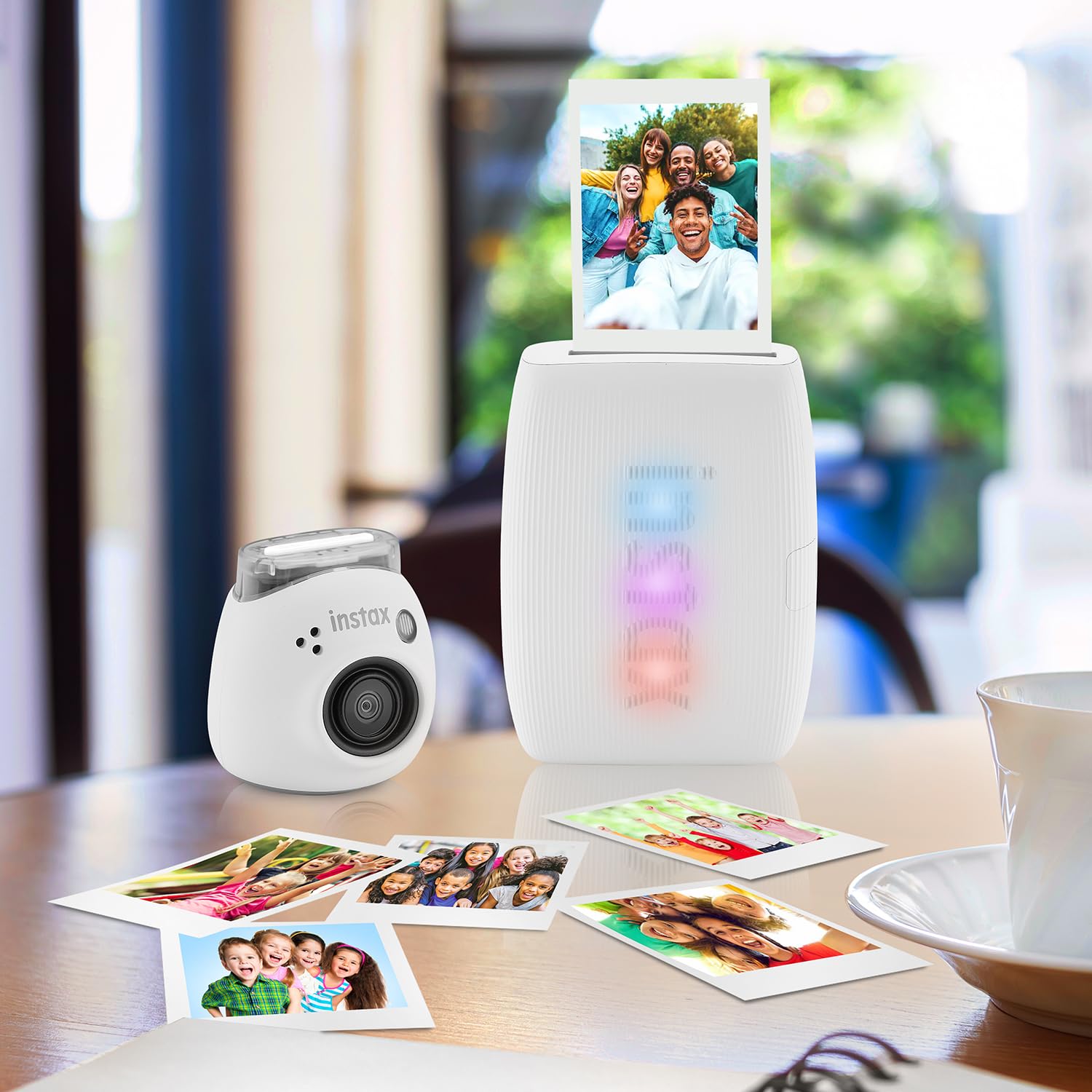 Foto 4 pulgar | Cámara E Impresora Fujifilm Instax Pal Digital Blanca - Venta Internacional.