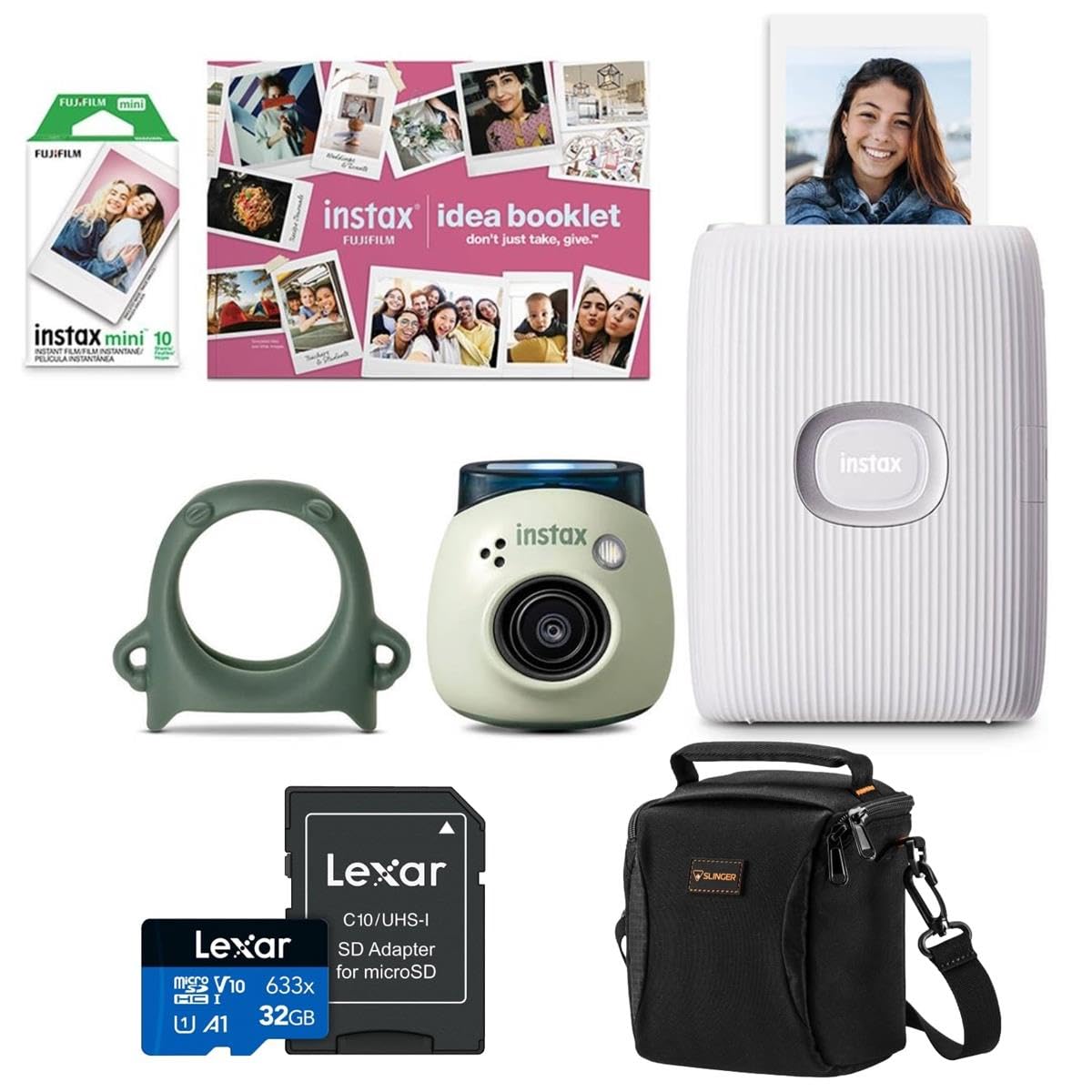 Foto 2 pulgar | Paquete De Cámara E Impresora Fujifilm Instax Pal Con Sd De 32 Gb - Venta Internacional.