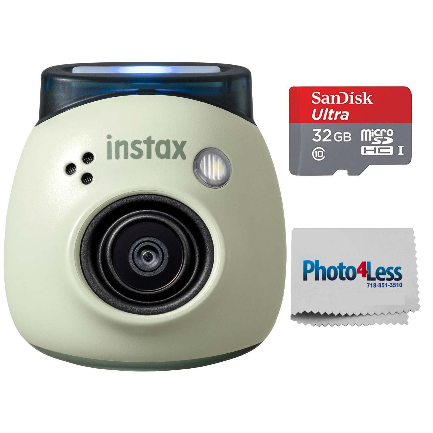 Foto 2 pulgar | Cámara Digital Fujifilm Instax Pal Verde Pistacho +32 Gb - Venta Internacional.