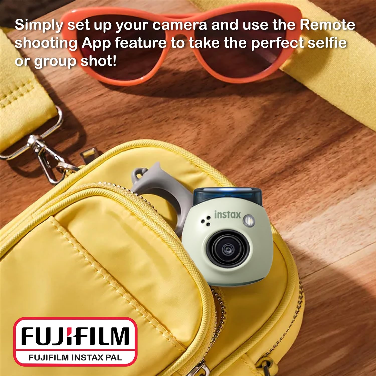 Foto 5 pulgar | Cámara Digital Fujifilm Instax Pal Verde Pistacho +32 Gb - Venta Internacional.