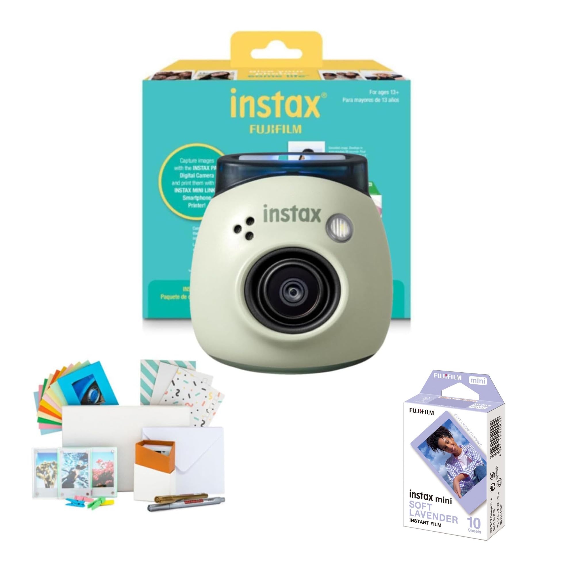 Foto 2 pulgar | Paquete De Cámara E Impresora Fujifilm Instax Green Pal Link 2 - Venta Internacional.